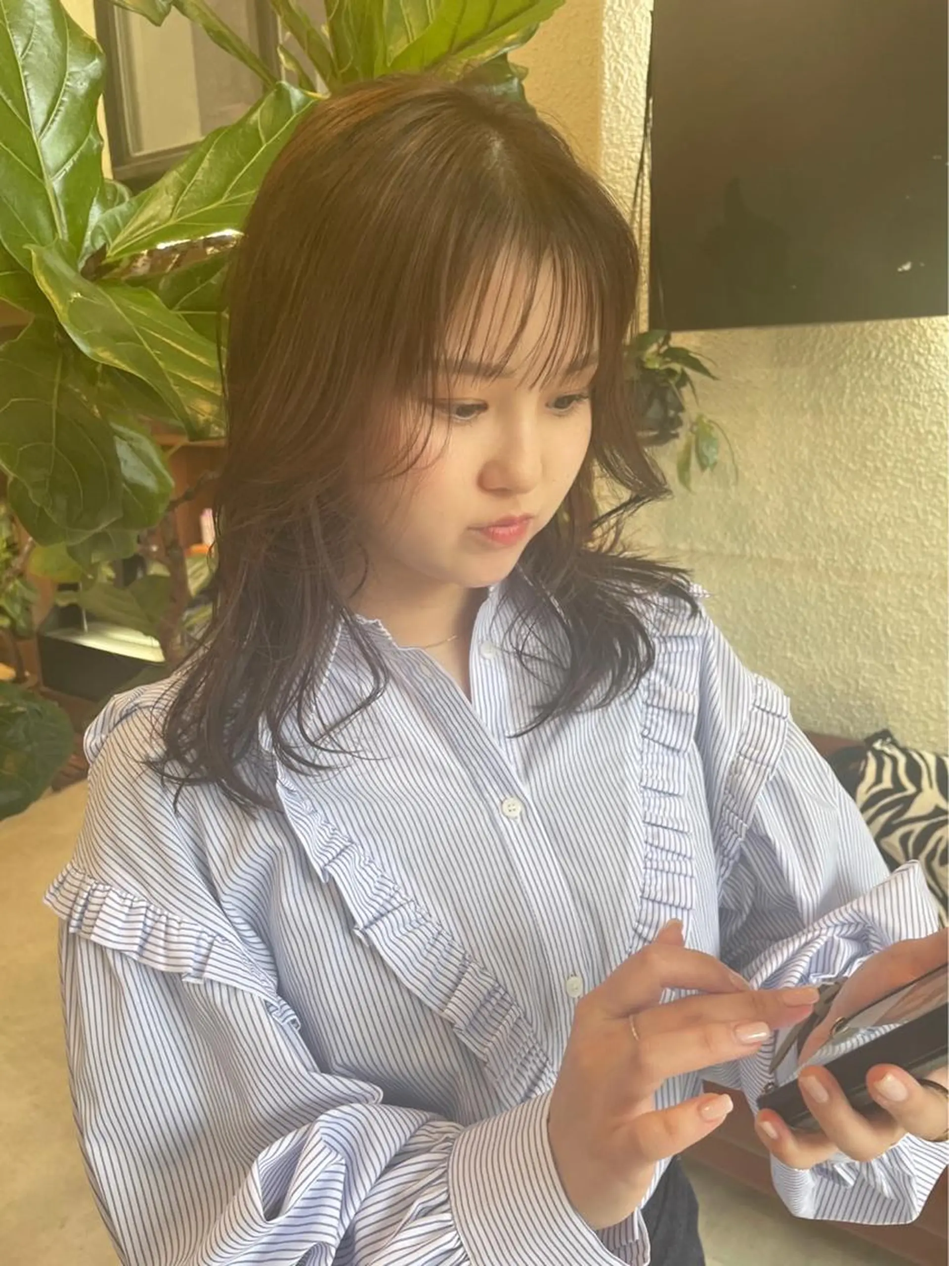 ミディアム レイヤーカット AFFECTiONERY所属・miyabu momokaのマツエク・マツパデザイン