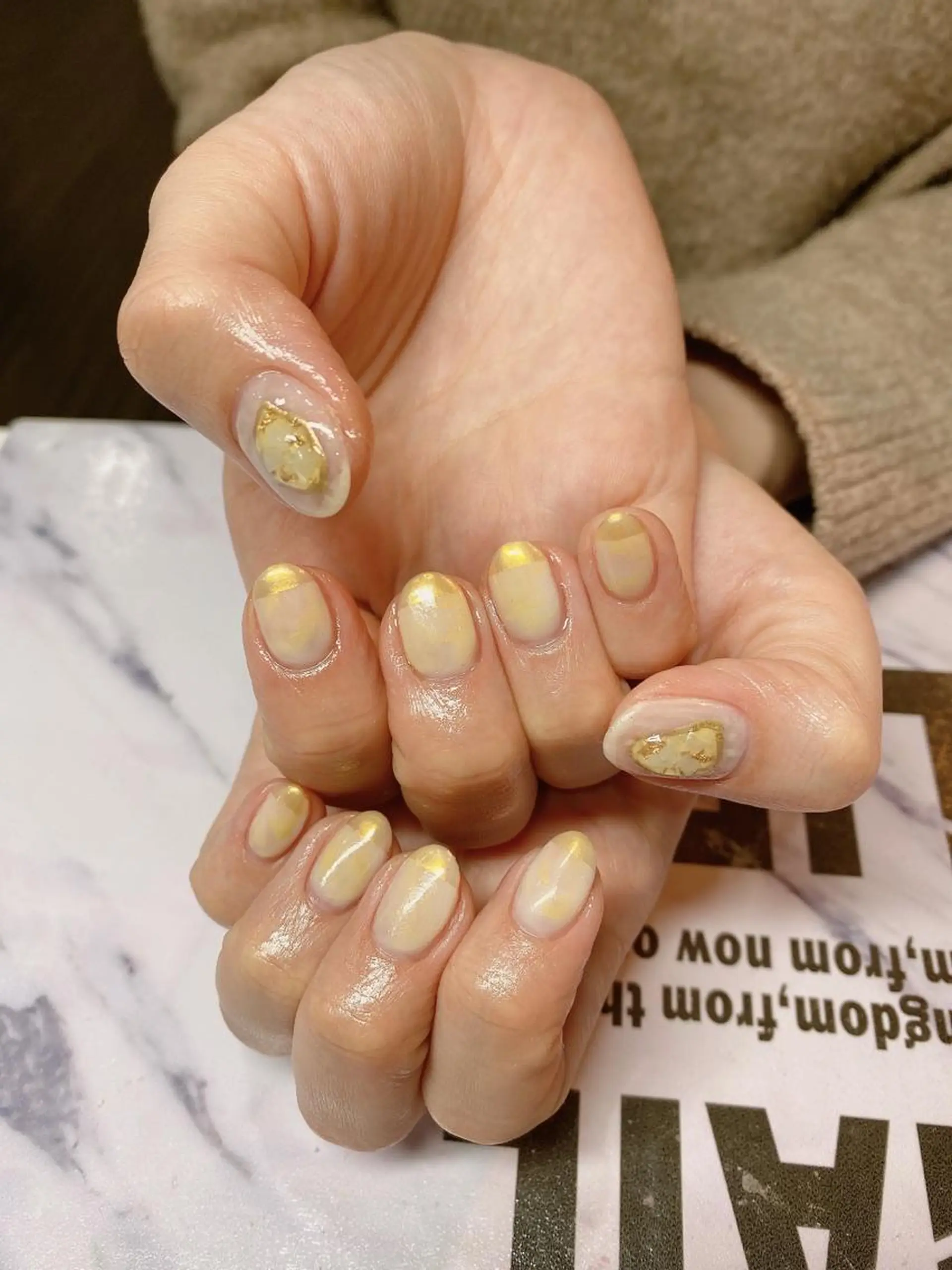 ネイル ニュアンスネイル yuminail所属・錦糸町 yuminailのネイルデザイン