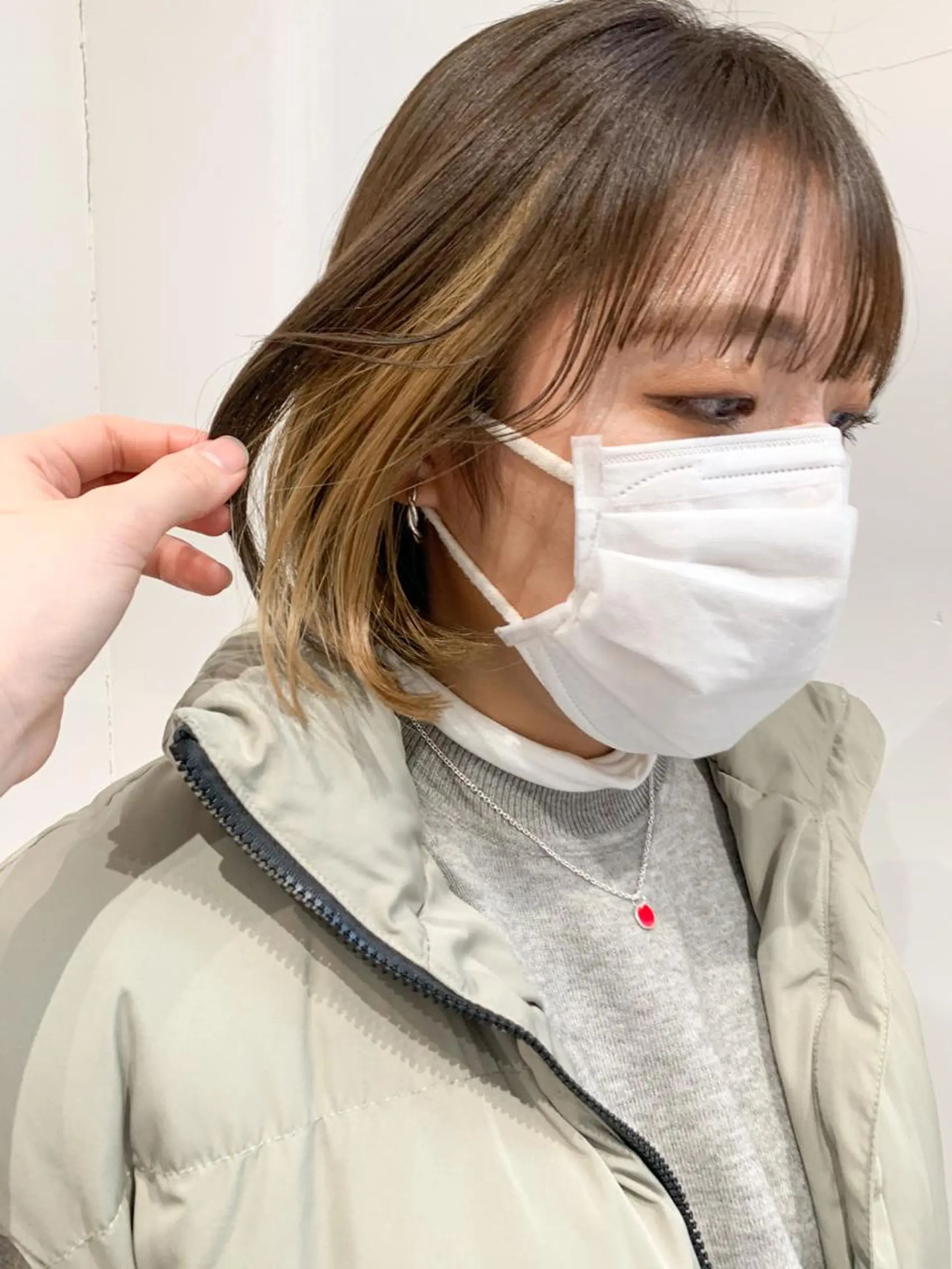 ショート カラー ヘアアレンジ ヘアカラー トリートメント yuka .のヘアスタイル