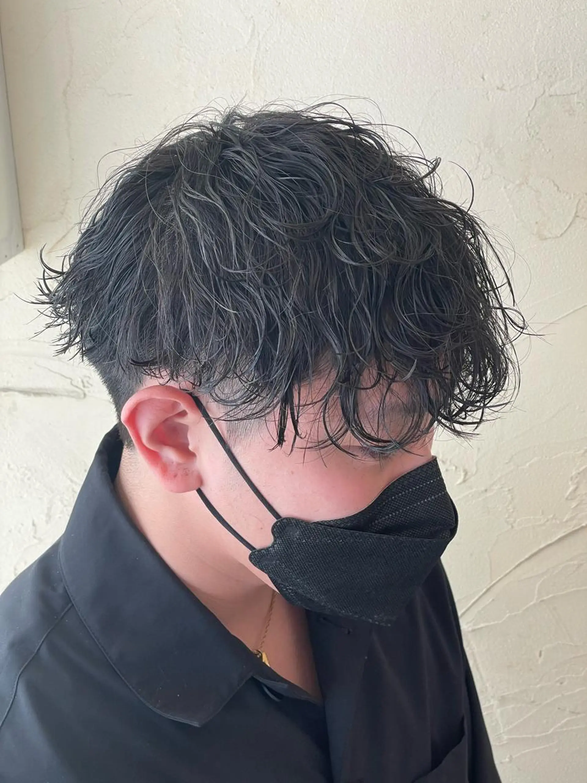 ショート パーマ メンズ メンズパーマ 波巻きパーマ カット パーマ メンズ特化/パーマ指 名No.1/百瀬太郎のヘアスタイル