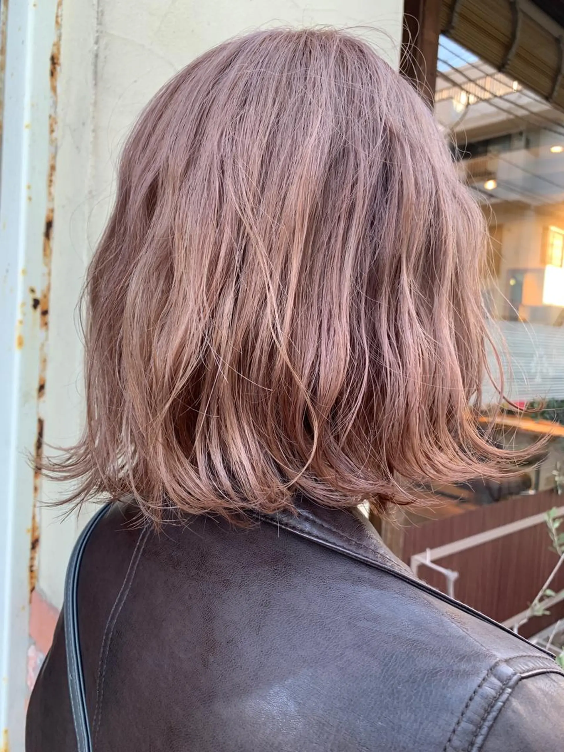 ミディアム カラー 髪質改善 艶髪🔵ﾌｾﾅｵﾔのヘアスタイル