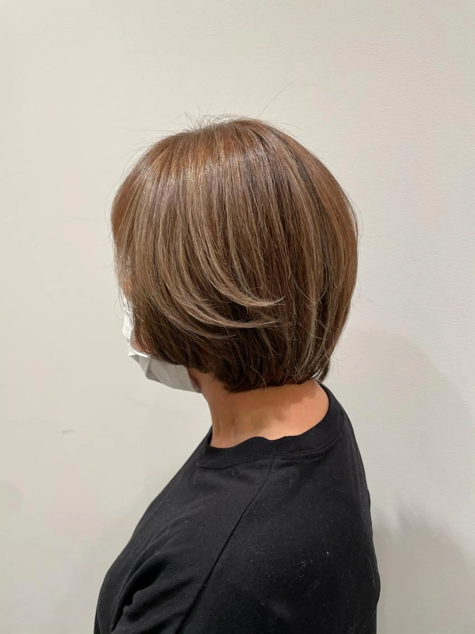 ショート ハイライト ヘアカラー uka 東京ミッドタウン 六本木所属・🥀似合わせ🥀 柔らかカラー・タイトのヘアスタイル