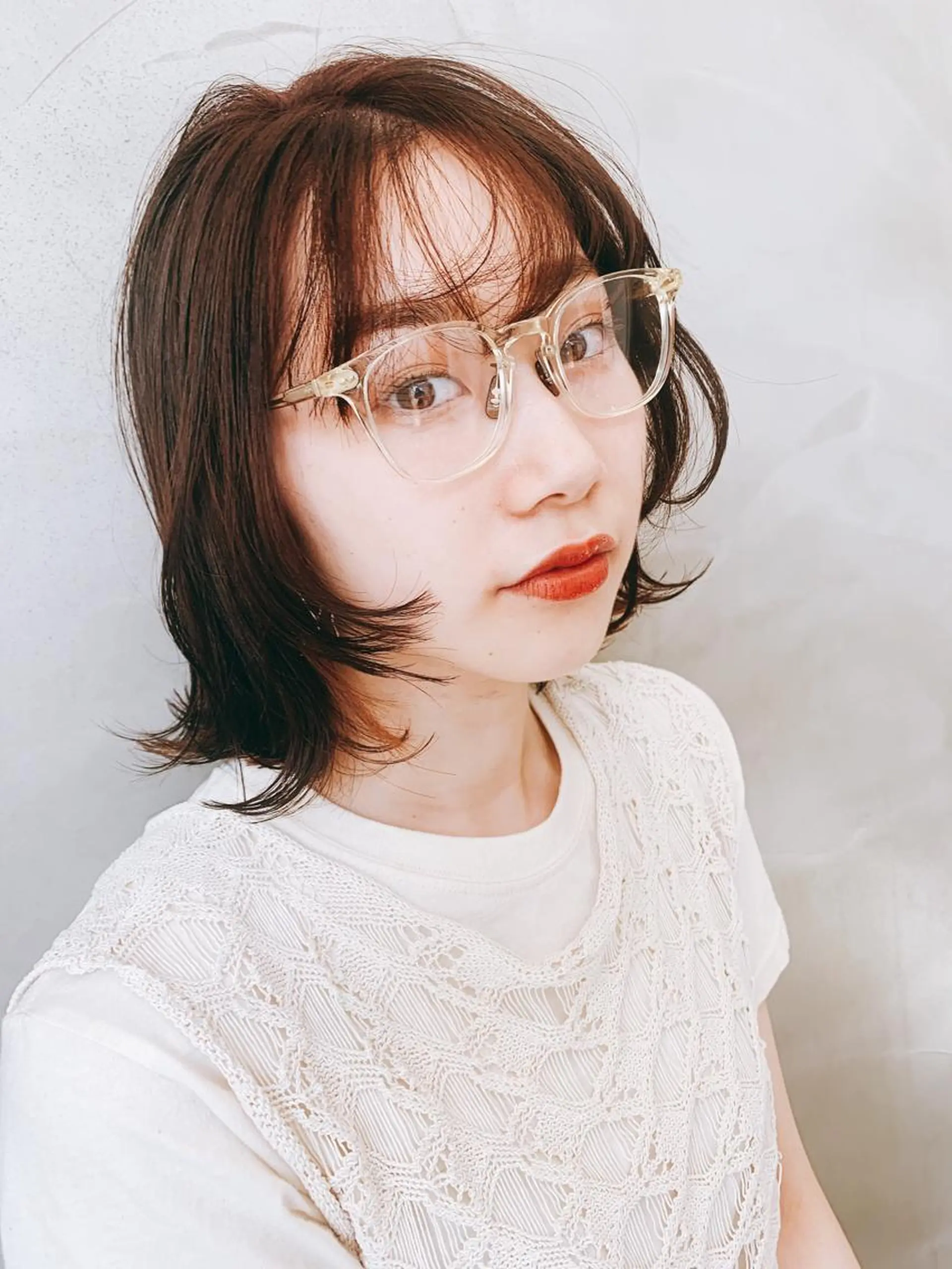 ショート ボブ レイヤーカット ヘアカラー トリートメント pole/apartment所属・💓パーマ，💗 レイヤーカットのヘアスタイル