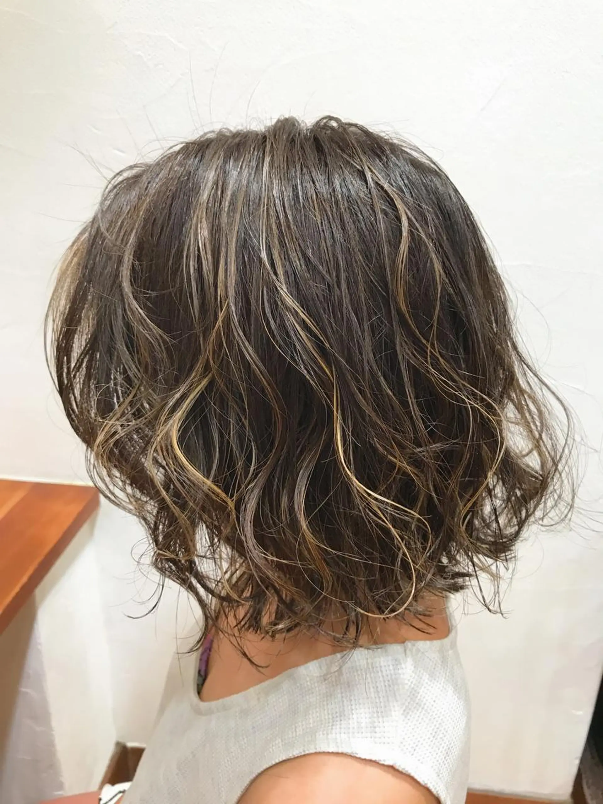 ミディアム ハイライト メンズカット特化柏駅 徒歩3分LOUのヘアスタイル