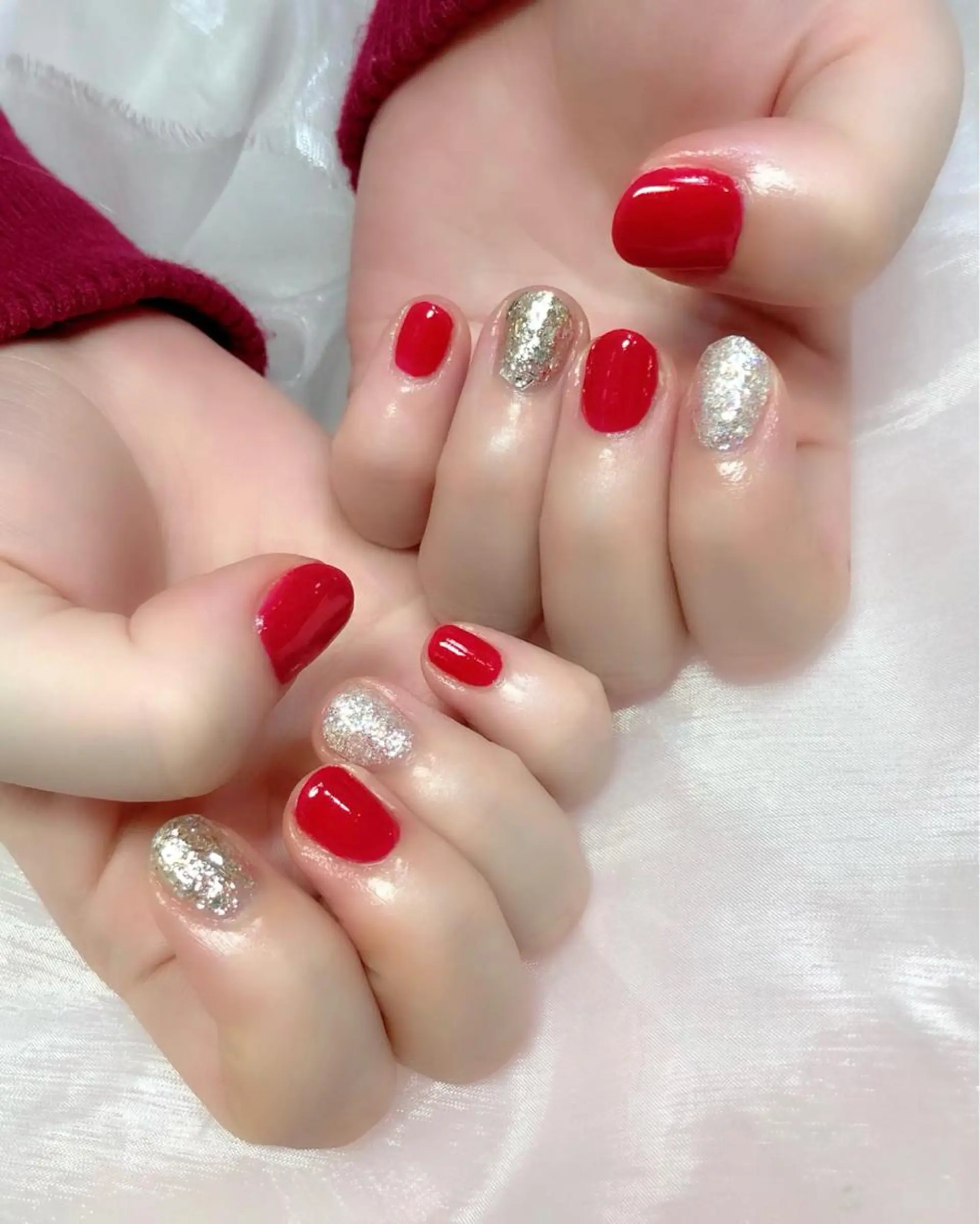 ネイル ワンカラーネイル 梅津 郁美のネイルデザイン