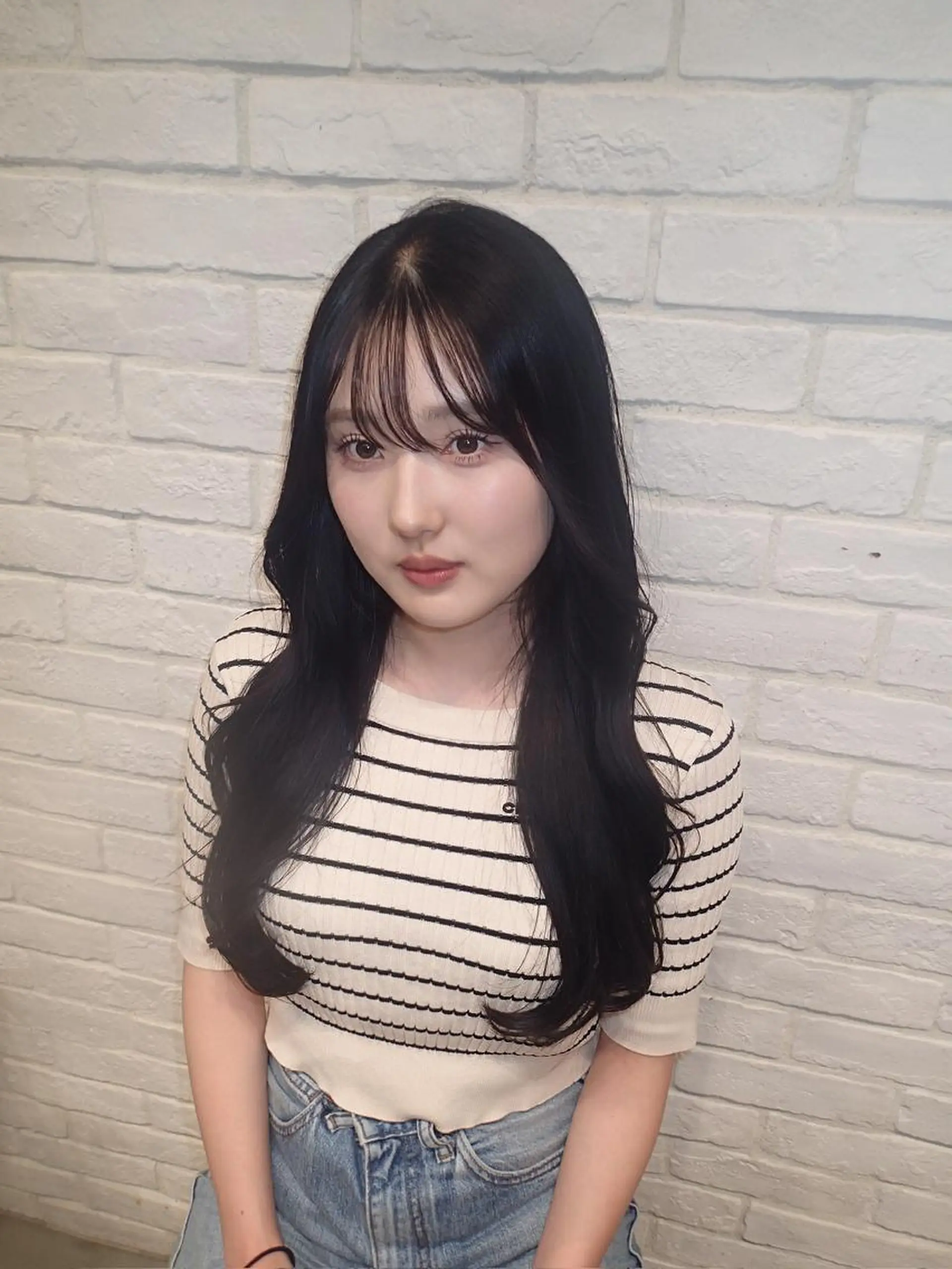 ロング カラー ヘアアレンジ the C ayuのヘアスタイル