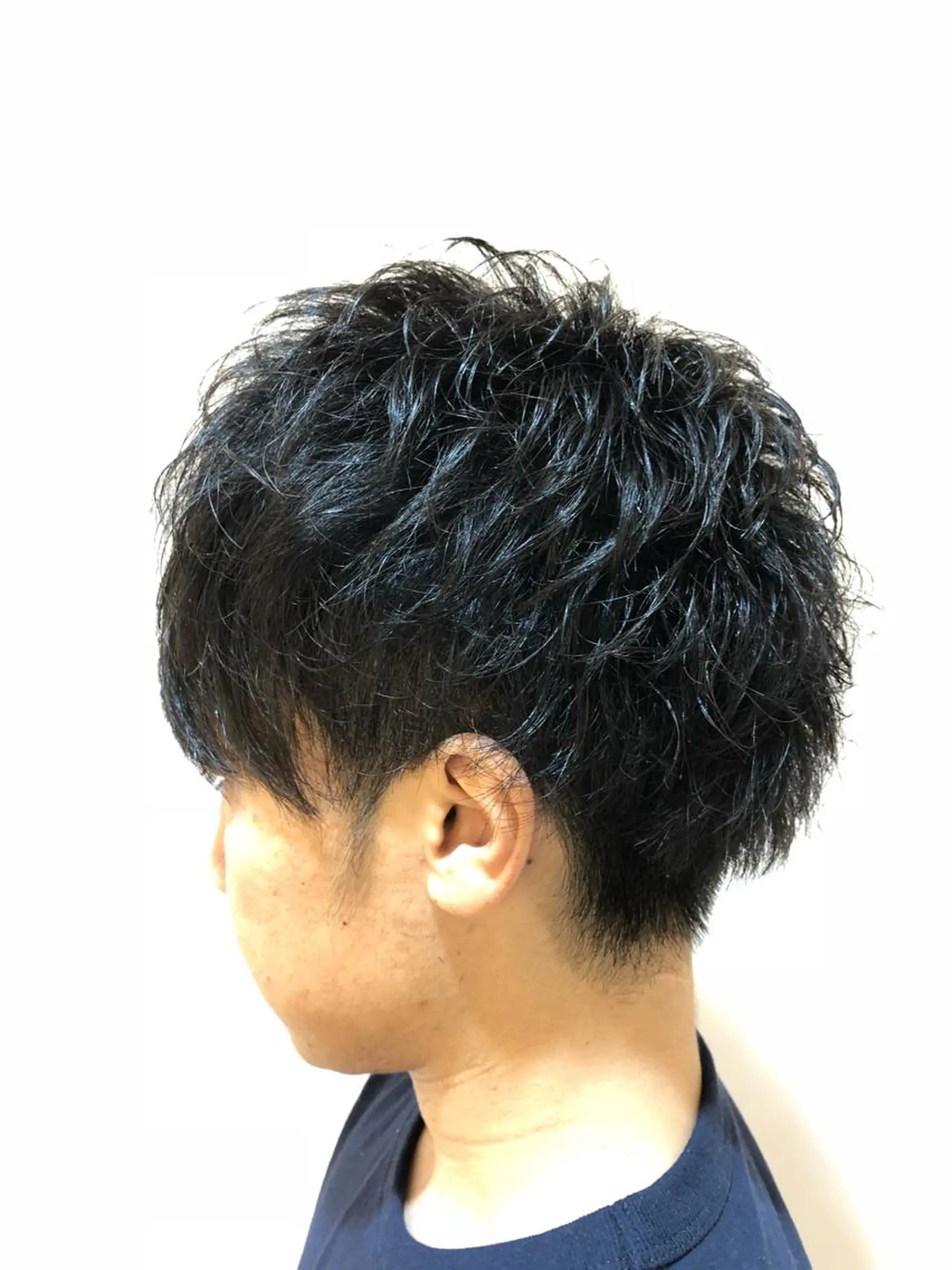 ショート パーマ メンズ メンズカット 三村洸斗のヘアスタイル