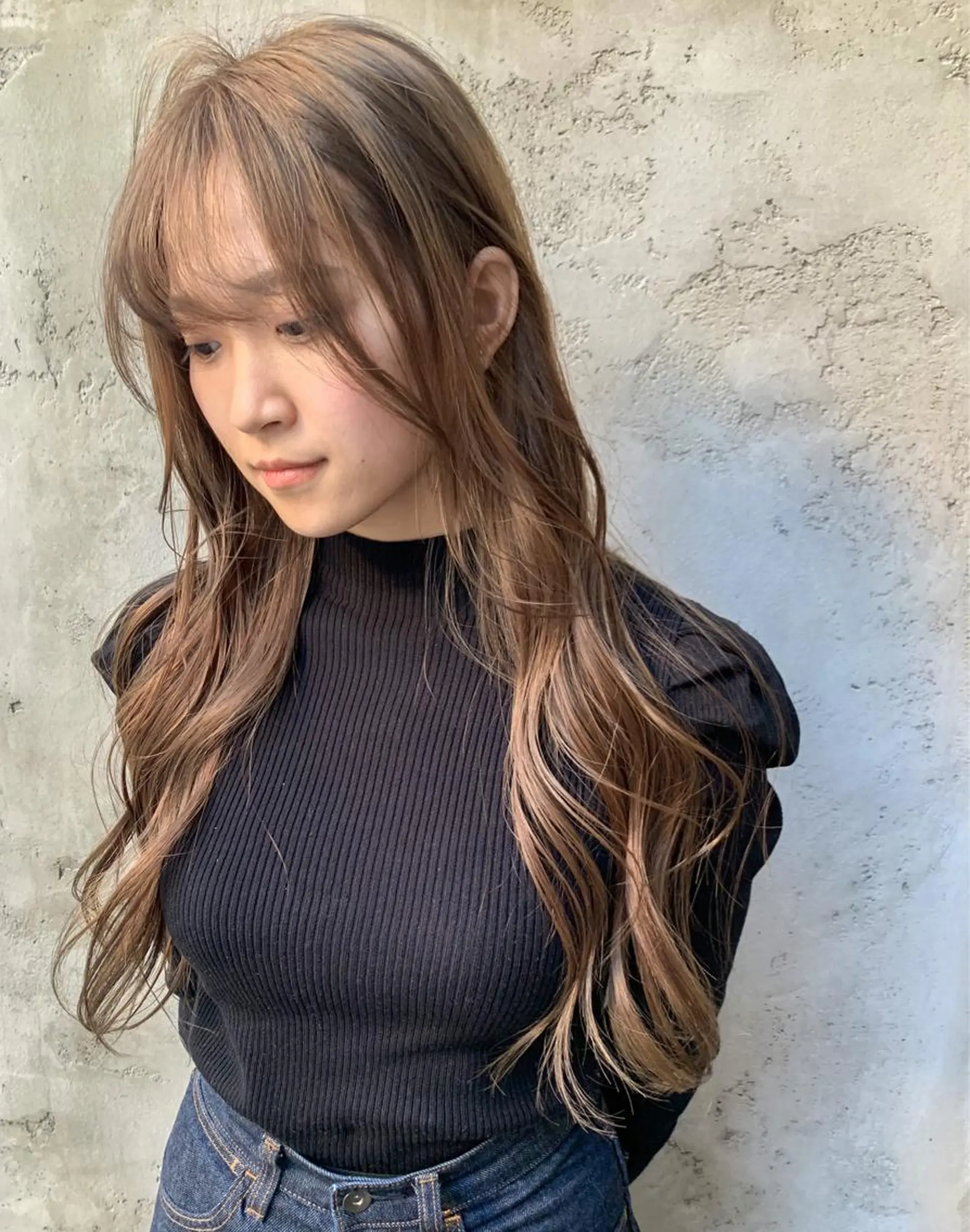 ロング カラー ヘアアレンジ yuka .のヘアスタイル