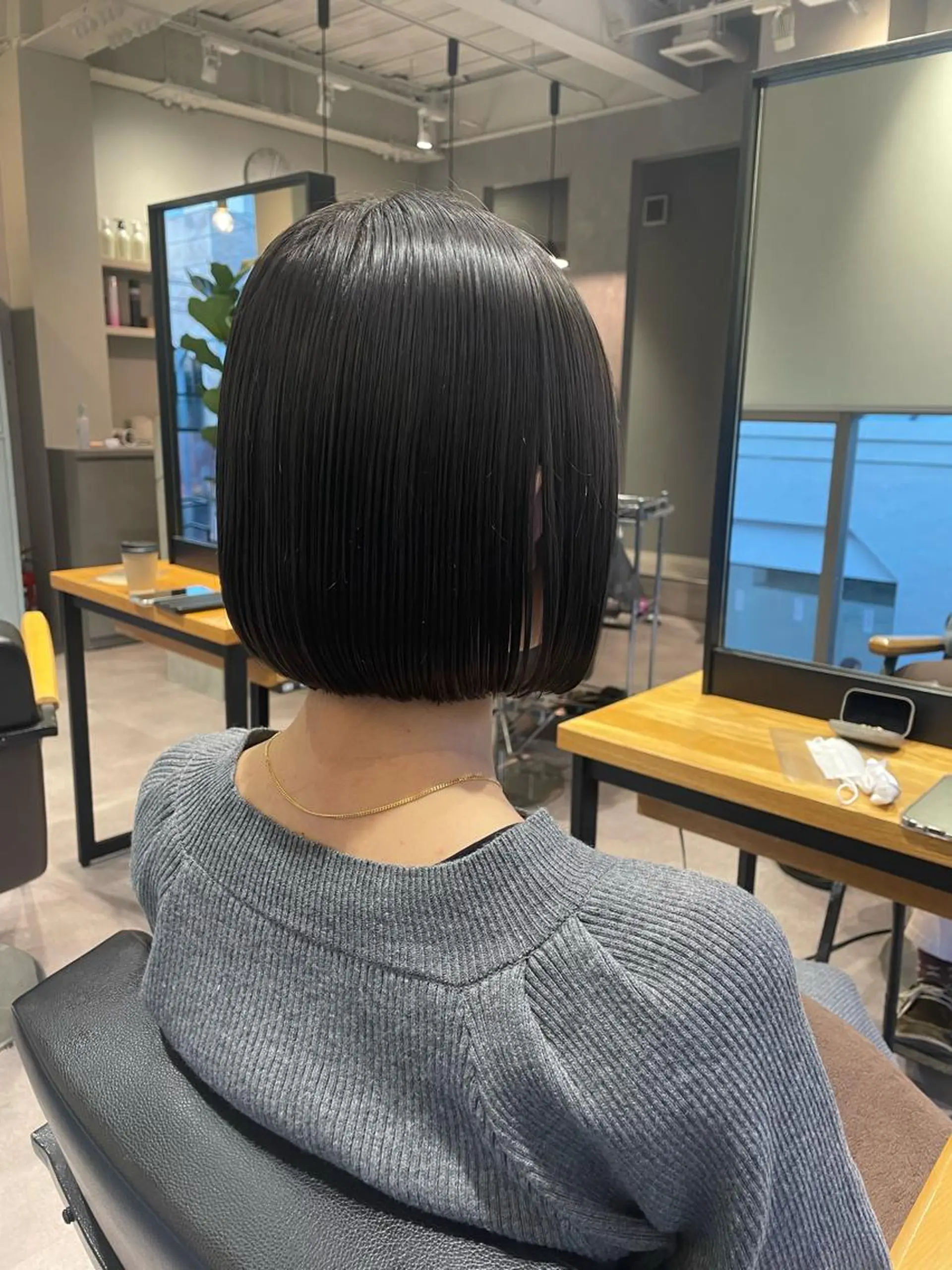 ショート カラー ボブ カット ヘアカラー トリートメント 韓国風/オシャレ /縮毛矯正/滝口琴未のヘアスタイル