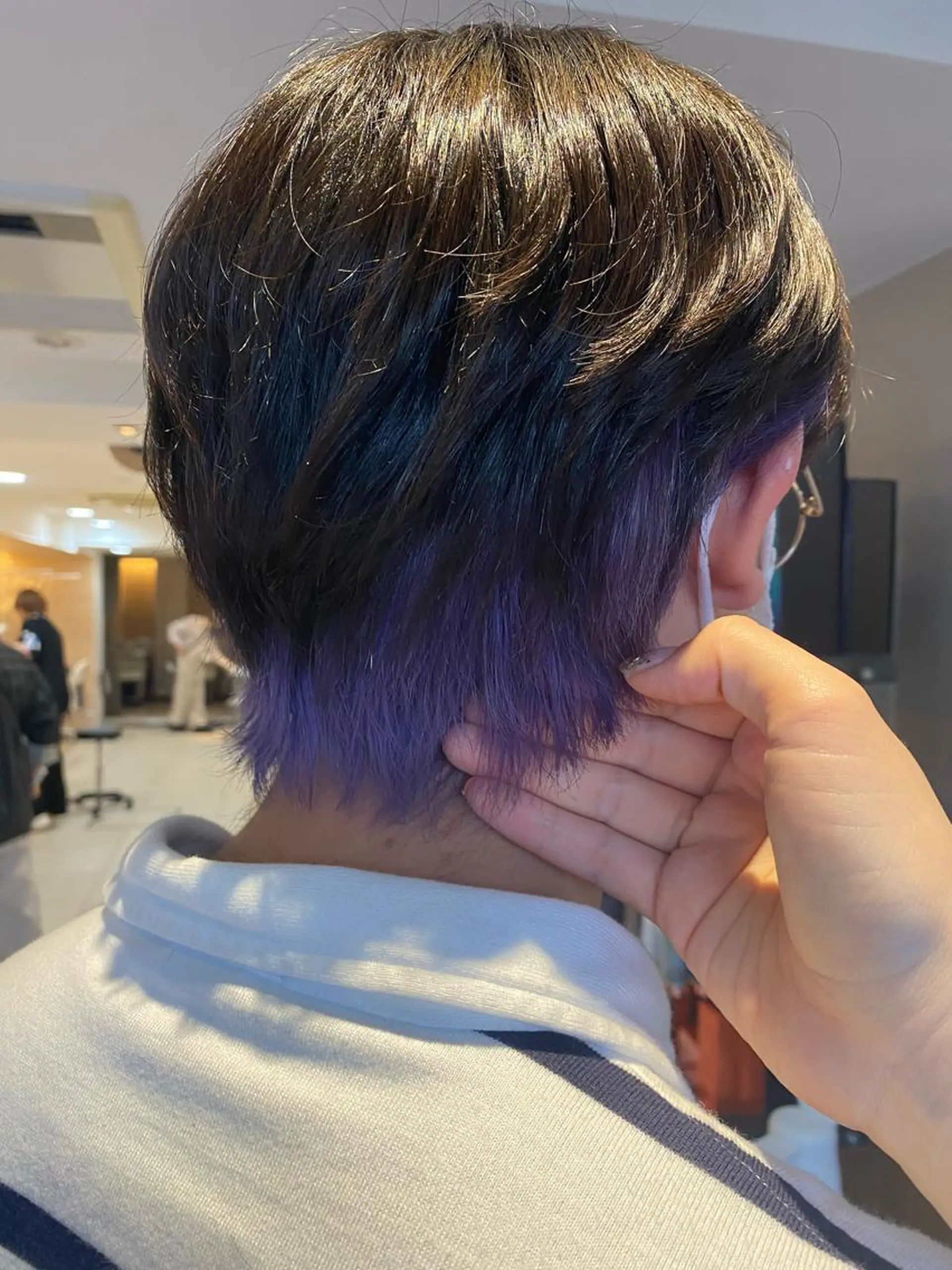 ショート カラー 透明感カラーブリーチ 🌼シゲモトアヤ🌼のヘアスタイル