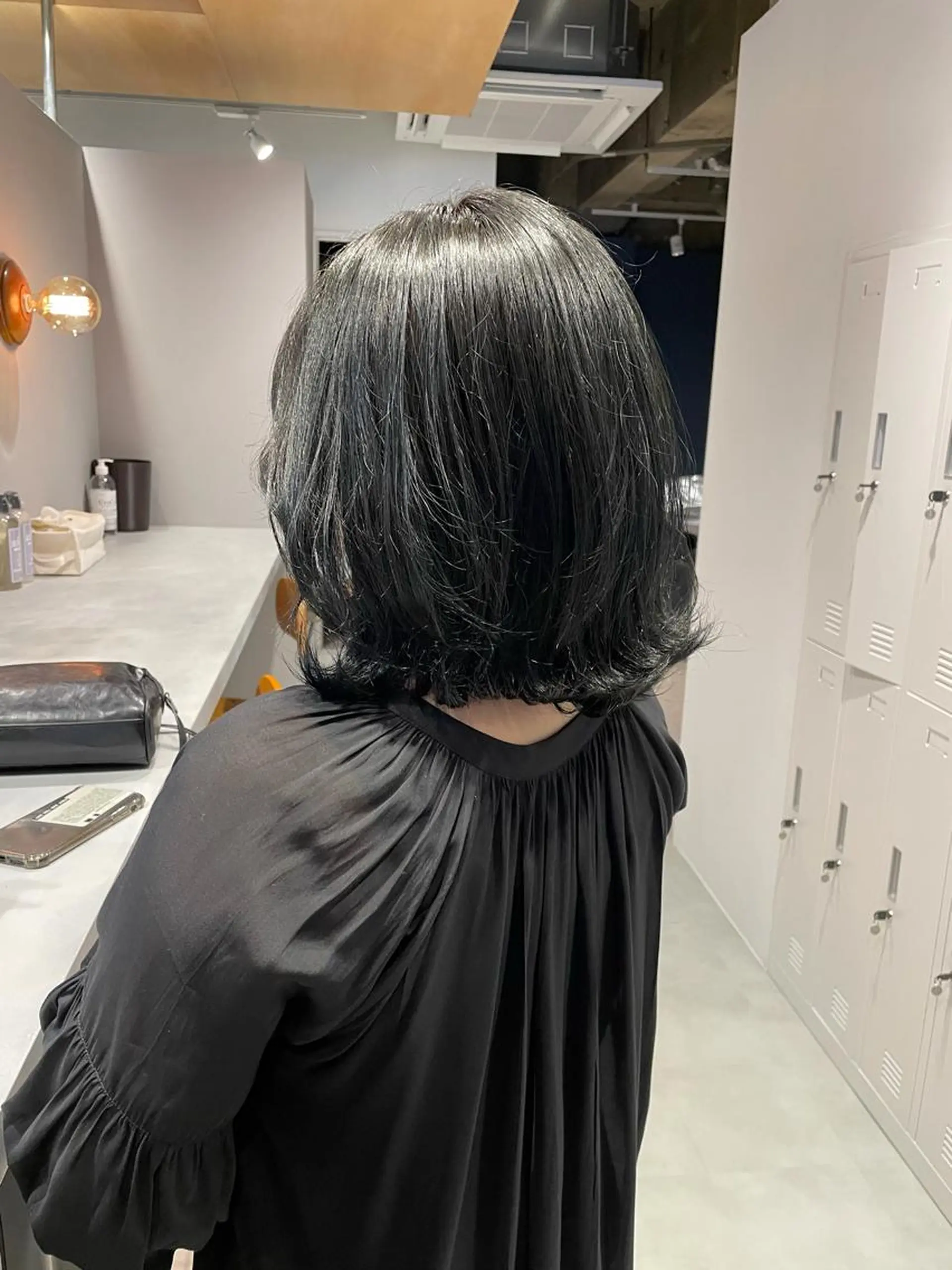 ミディアム カット ヘアカラー 【美容室が苦手な方 専問美容室】MIHOのヘアスタイル