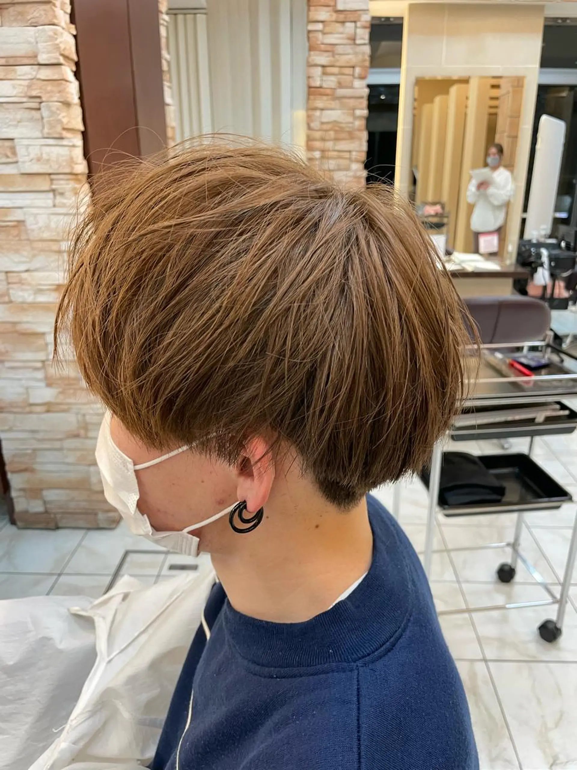 ロング 新籾 尚哉のヘアスタイル