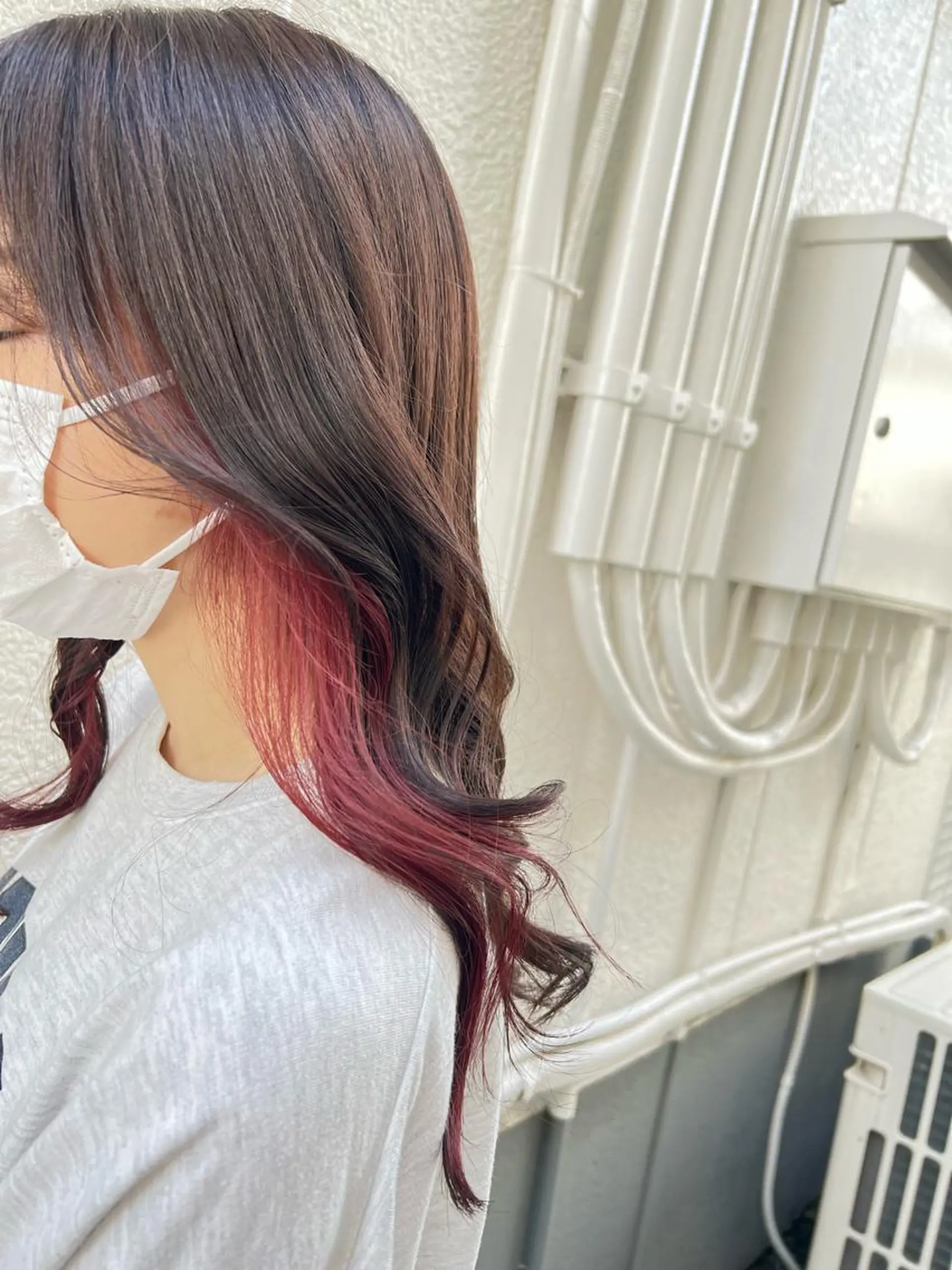 セミロング 坂本 実沙季のヘアスタイル