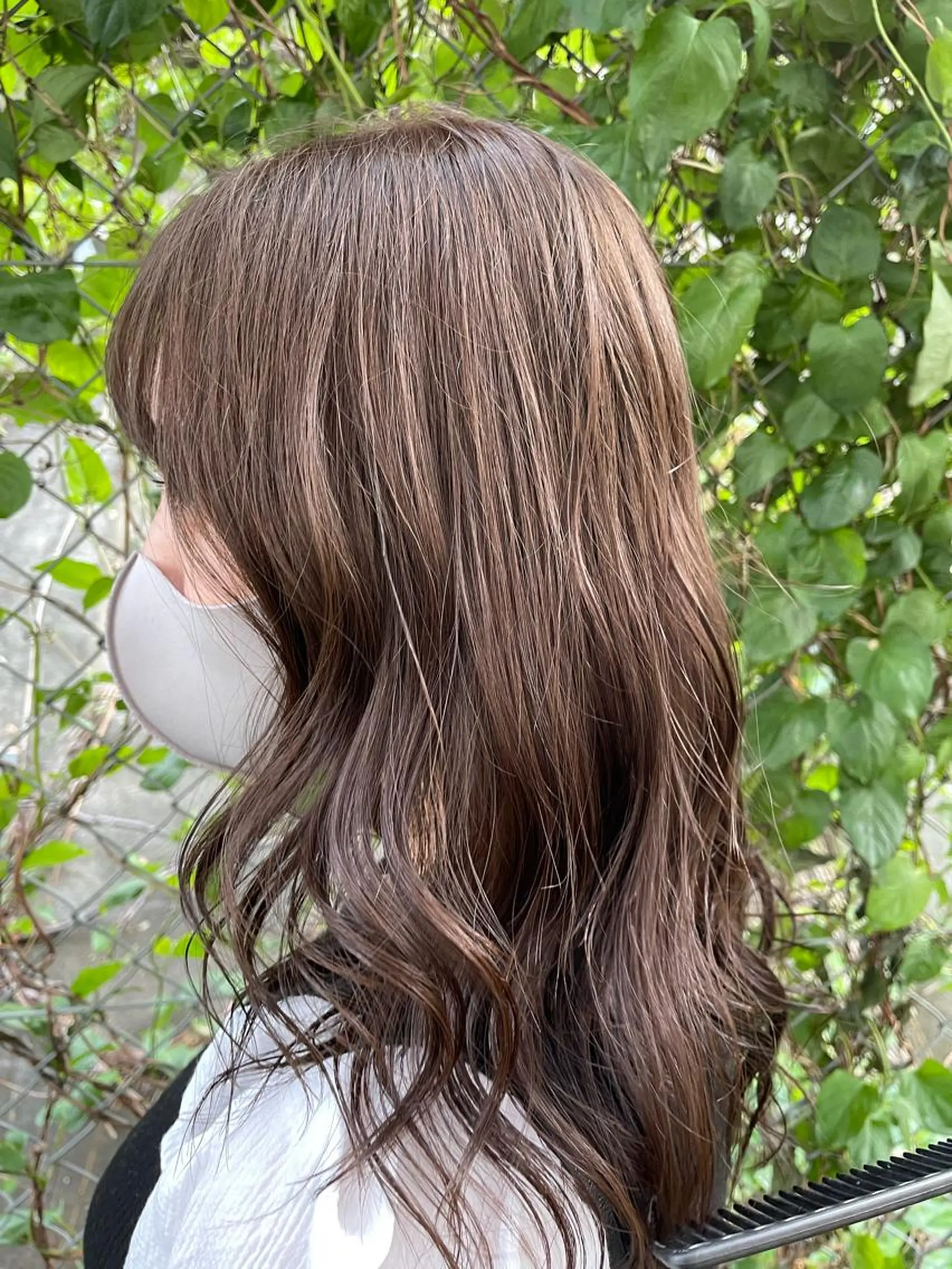 ミディアム ヘアカラー トリートメント 圧倒的美髪ストレート ツダケイタロウのヘアスタイル