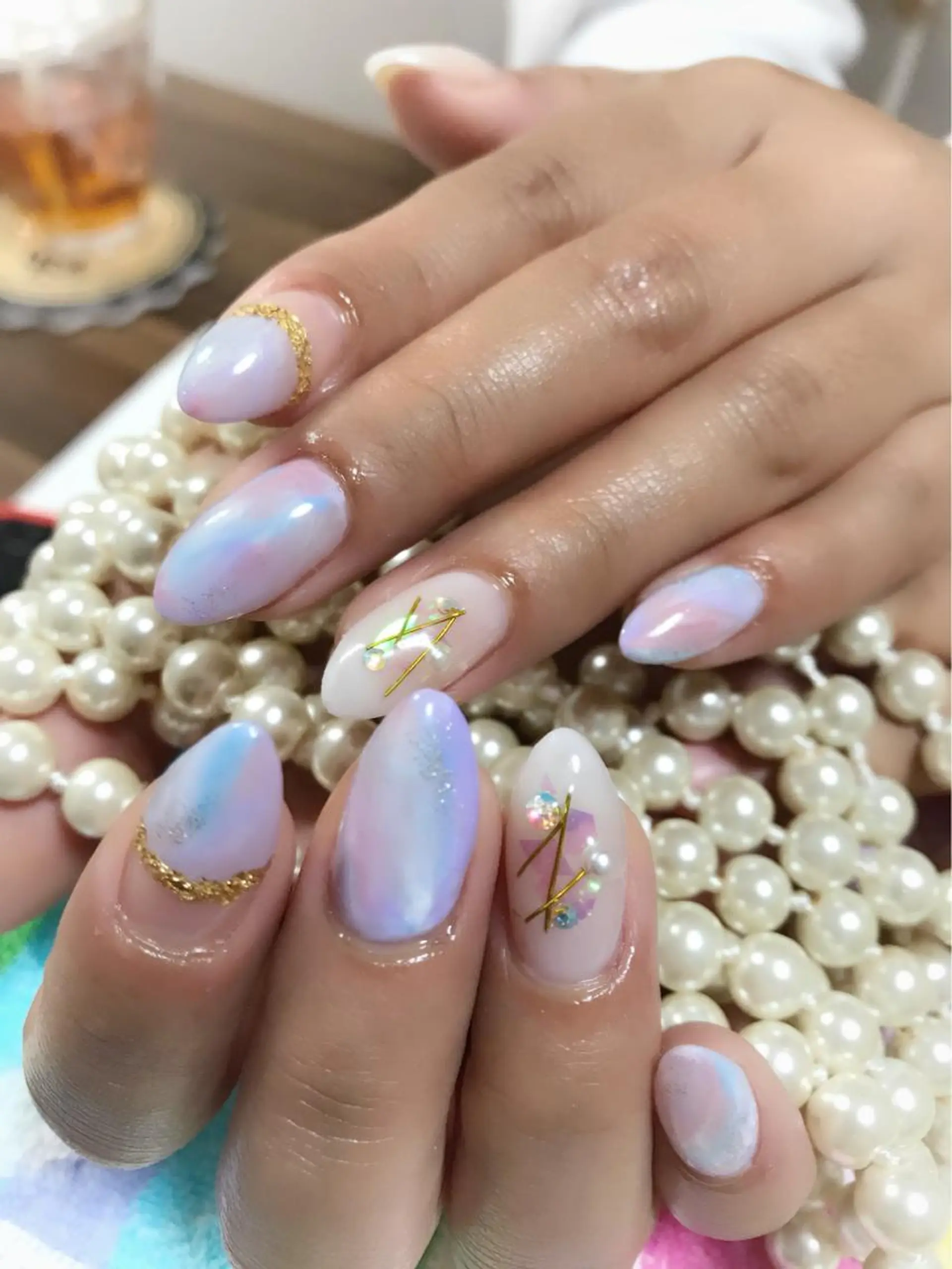 ネイル 大理石ネイル(マーブル) その他(ネイル) LiLion Nail所属・LiLion Nailのネイルデザイン