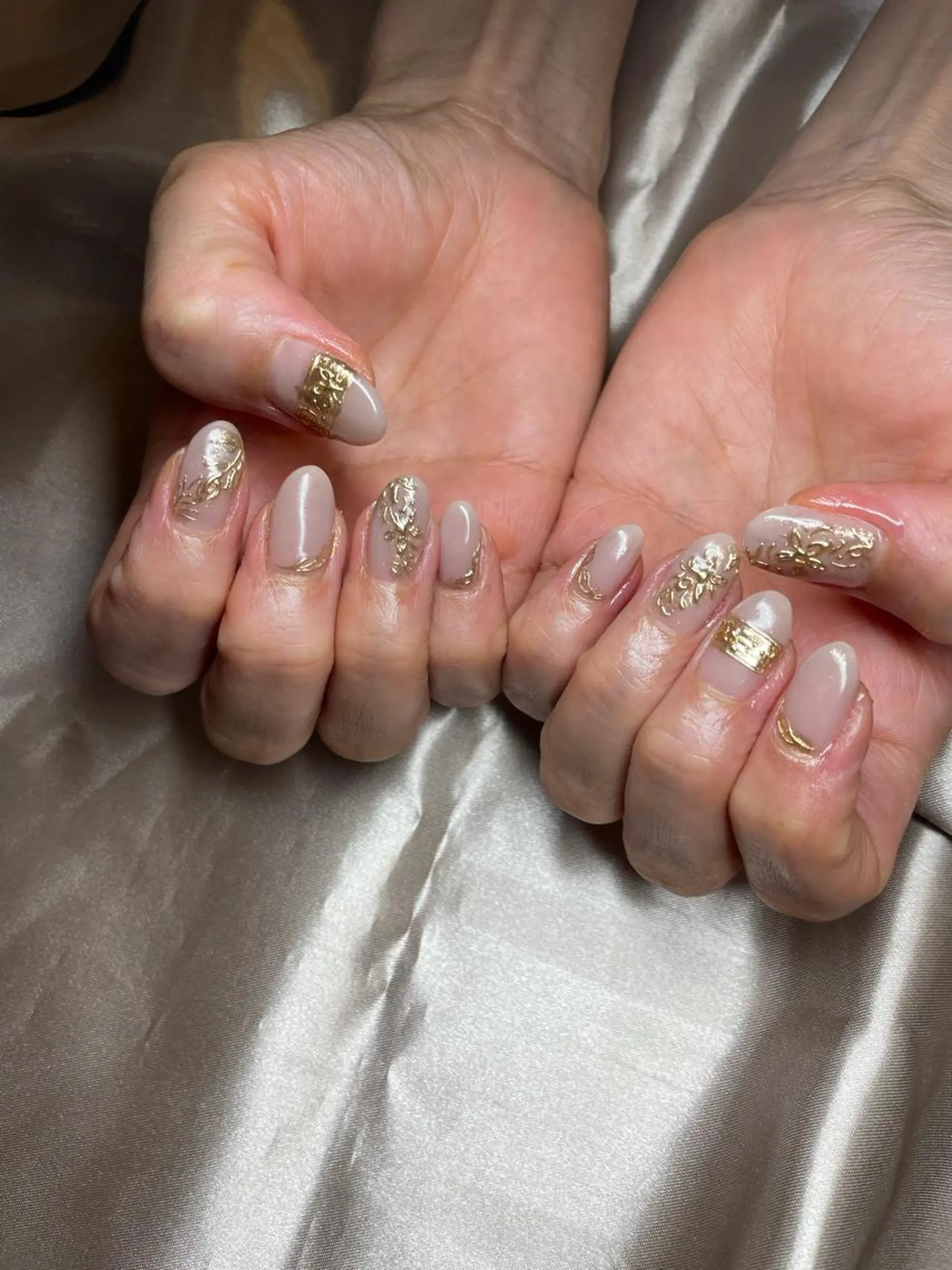ミディアム カラー パーマ ヘアアレンジ メンズ キッズ ネイル マツエク・マツパ nail&eye Aoのマツエク・マツパデザイン