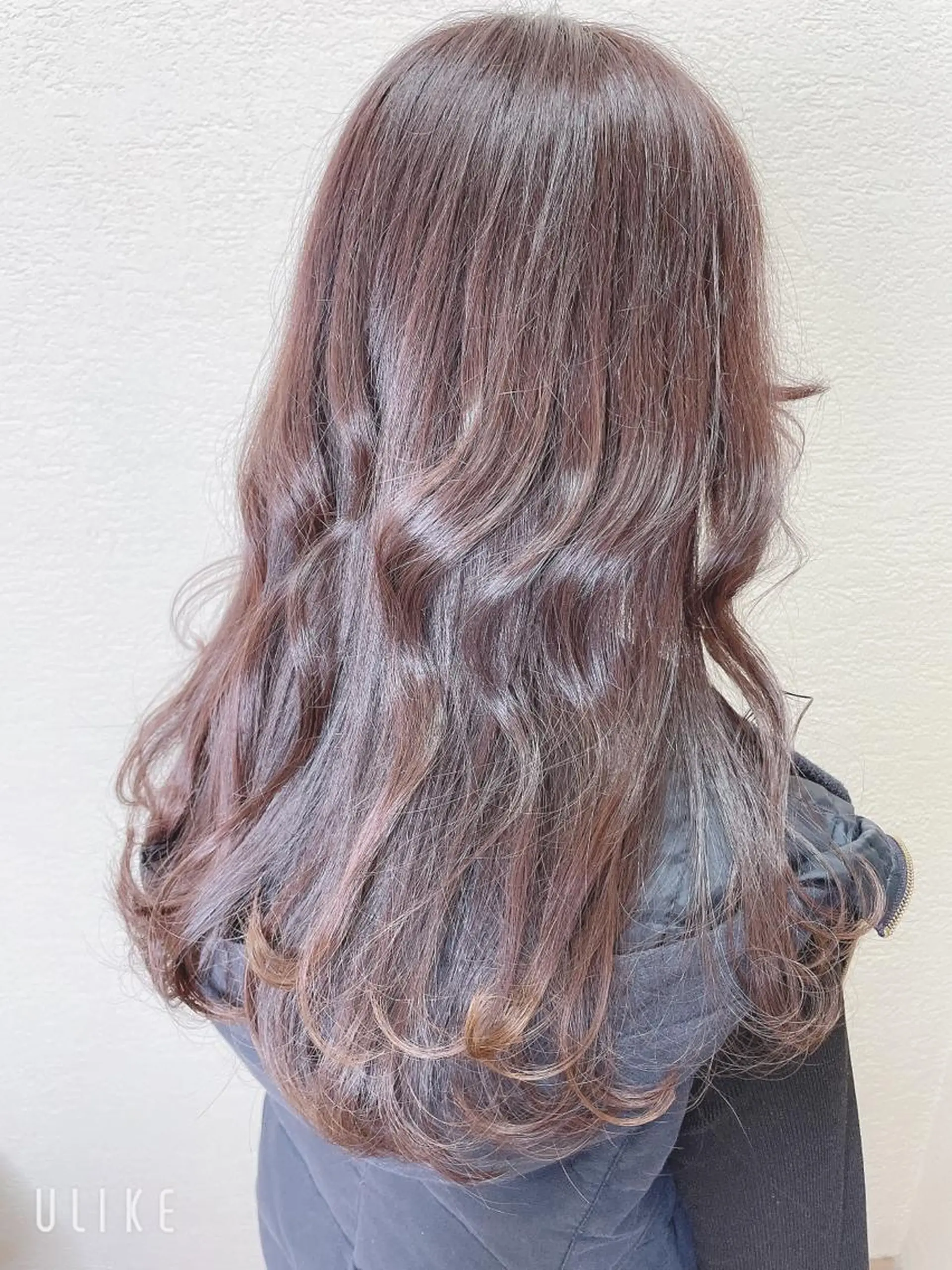 ロング カラー グレージュ バイオレットカラー バイオレットグレージュ カット ヘアカラー トリートメント ❣️モードケイズ塚口 和田一将のヘアスタイル