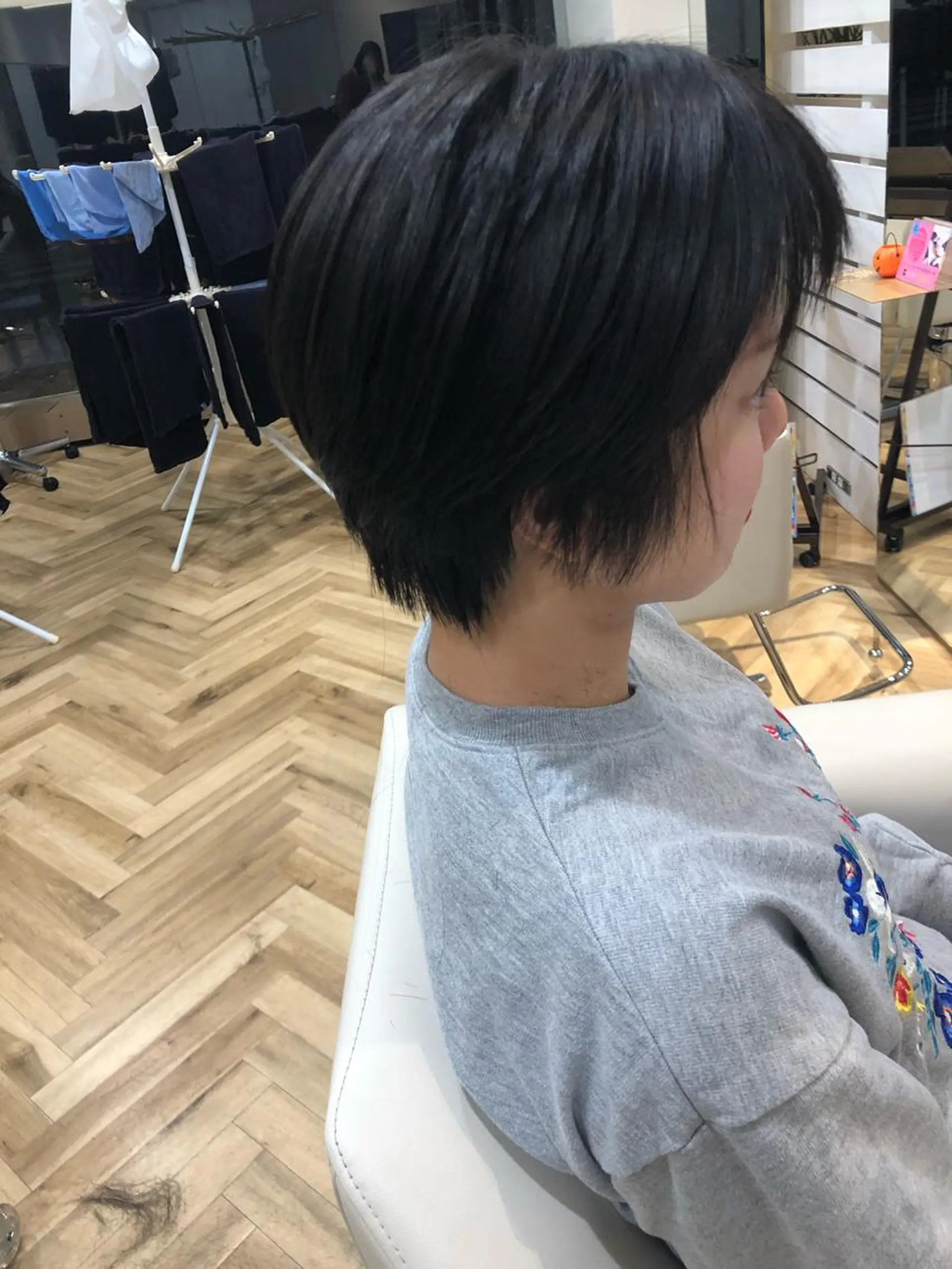 ショート オーロ西大寺所属・松永 夏のヘアスタイル