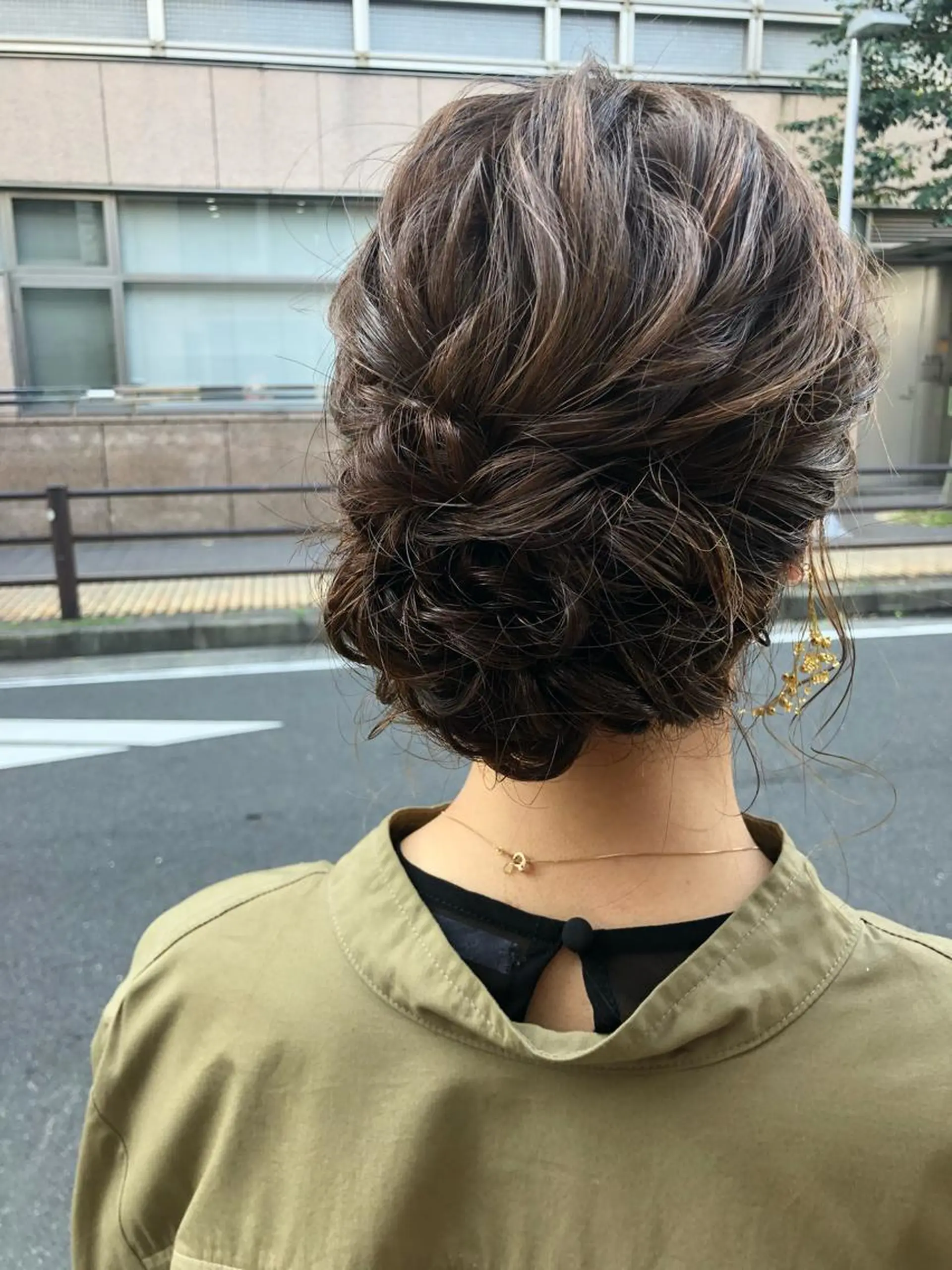 ヘアアレンジ 國次 夕貴のヘアスタイル