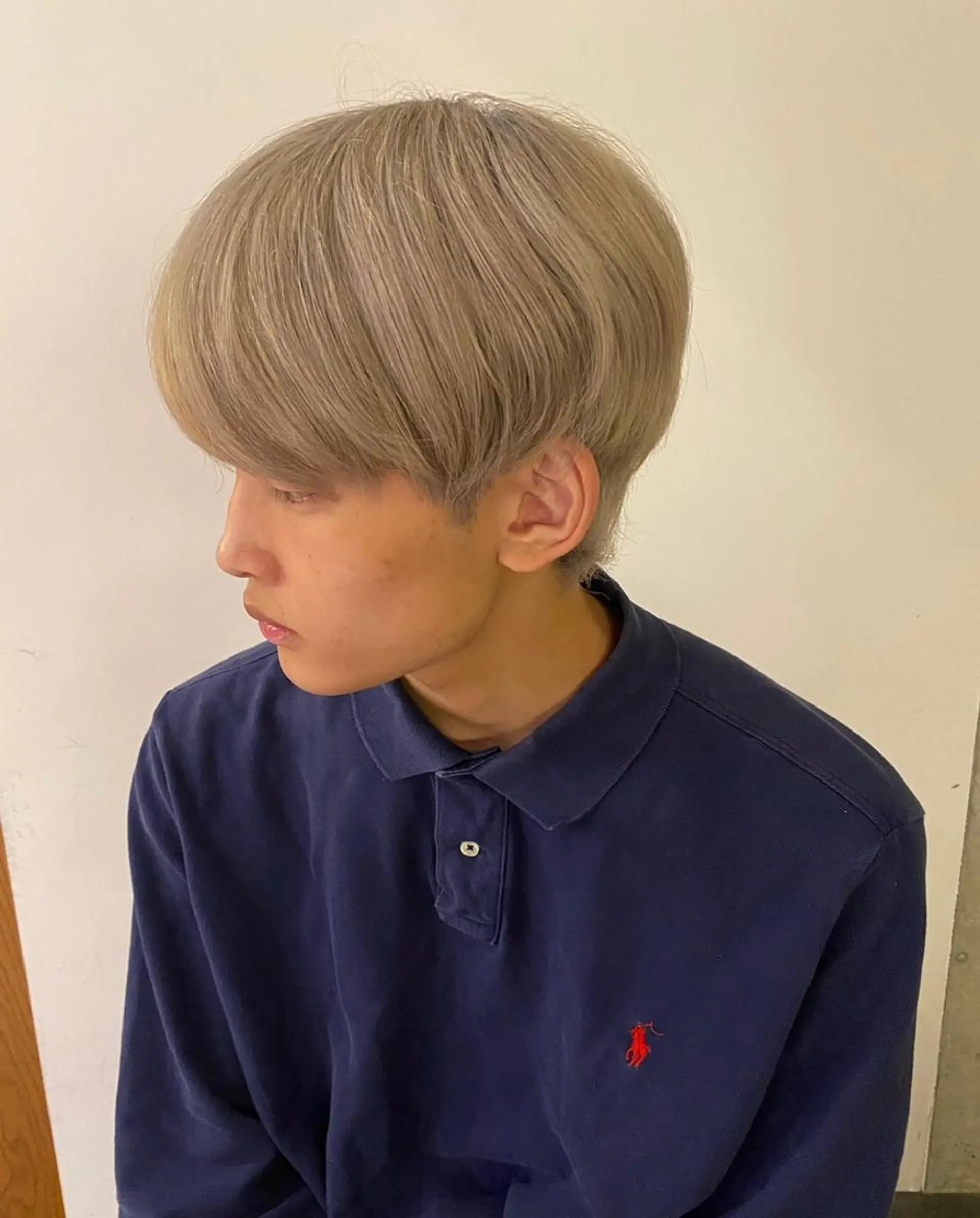 カラー メンズ ベージュカラー🐑 レイヤー🤎塚原優芽のヘアスタイル