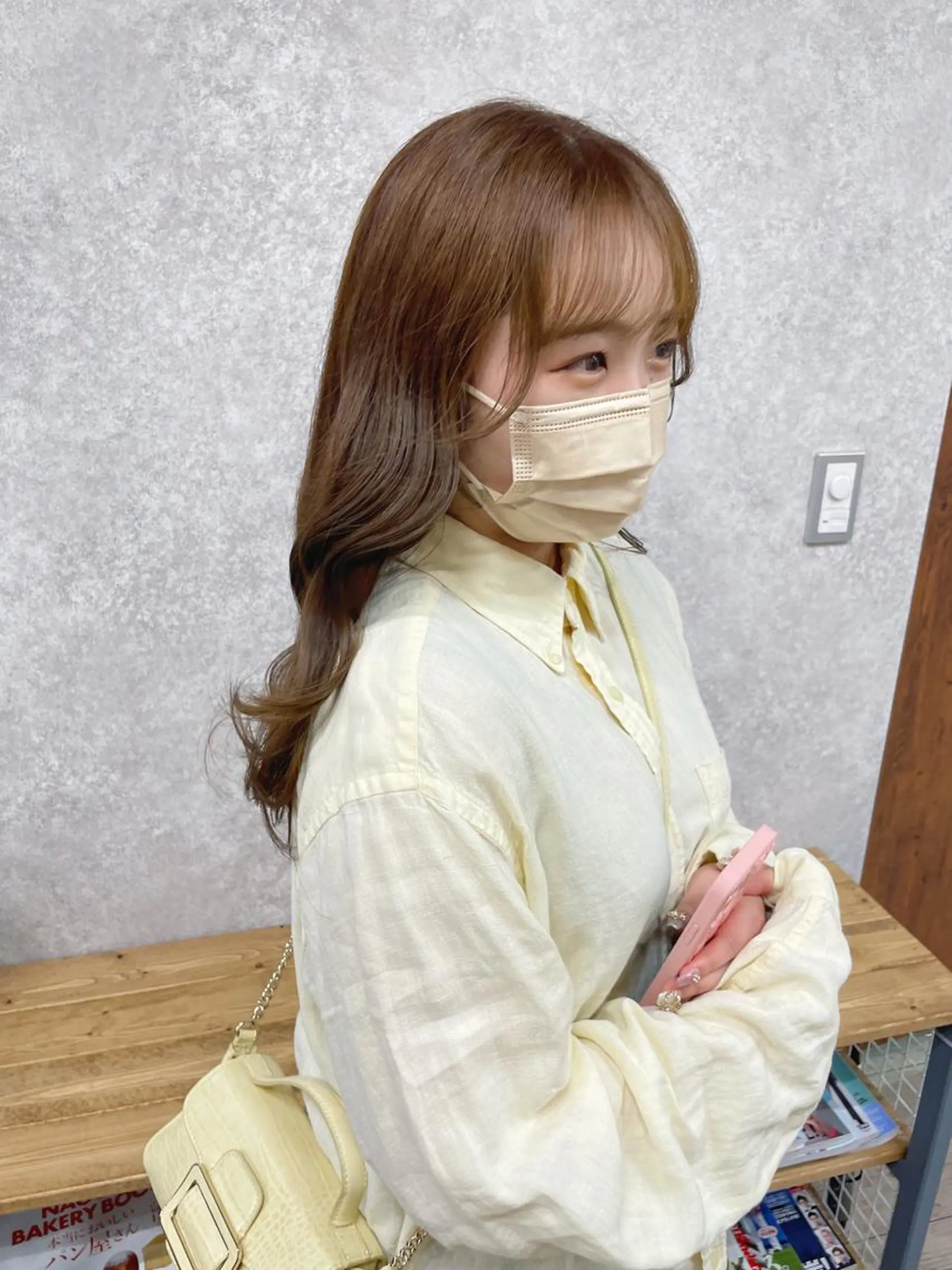 ロング カラー カット ヘアカラー 高橋 みく/ minim 暖色のヘアスタイル