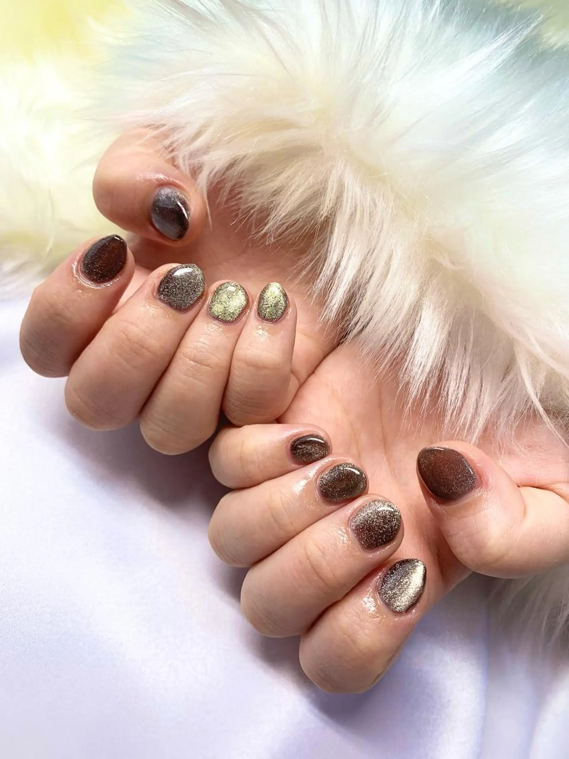 ネイル マグネットネイル マグネットワンカラー ワンカラーネイル ハンドネイル 痩身/脱毛/ネイル HARUKAのエステ・リラクイメージ