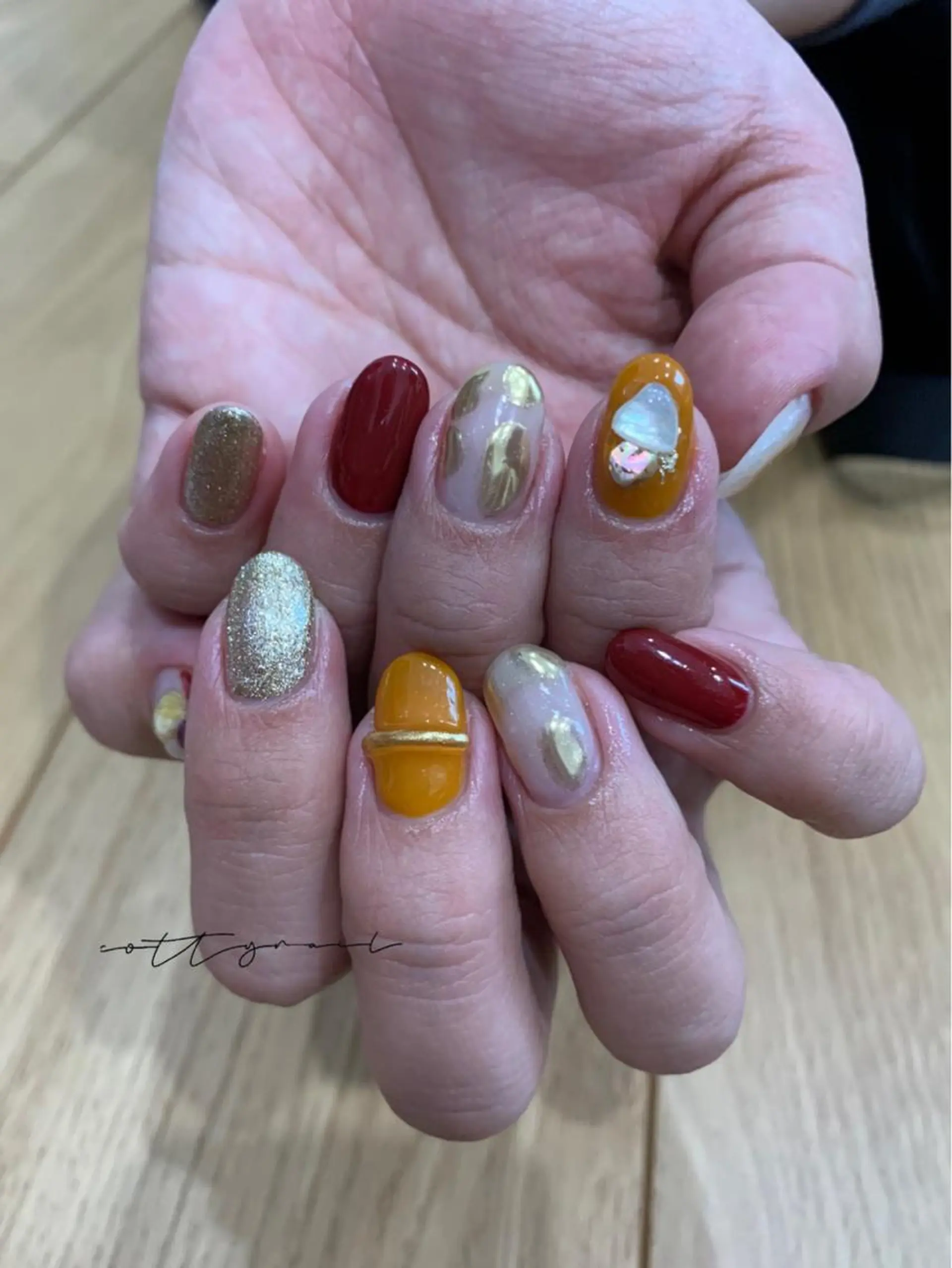 ネイル アートネイル ジェルネイル ニュアンスネイル cottynail -miki-のその他イメージ