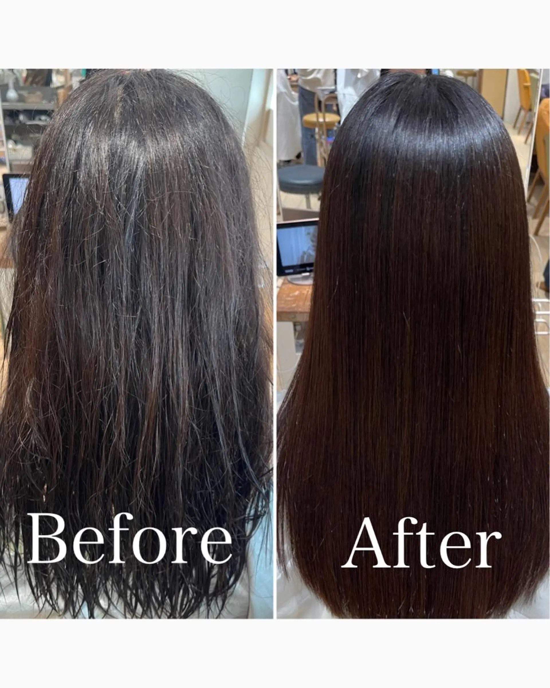 セミロング 縮毛矯正 井上晃輔/ショート /ボブ/ミディアムのヘアスタイル