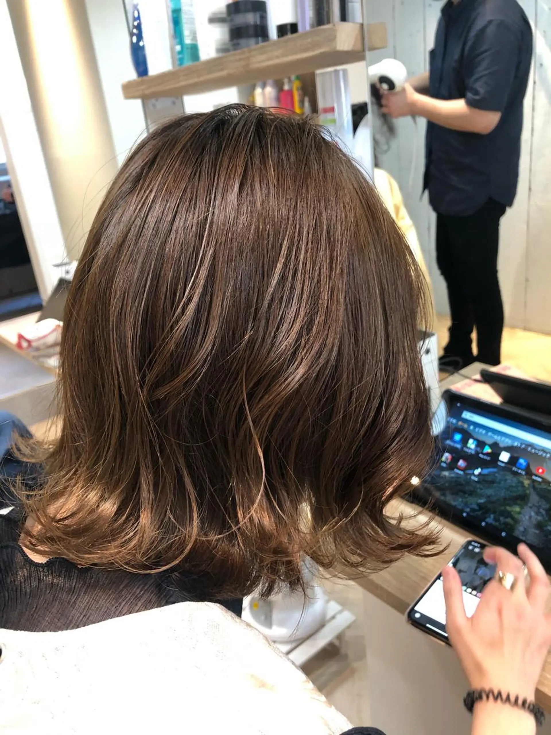 ショート カット ヘアカラー トリートメント 西山 恵太郎のヘアスタイル