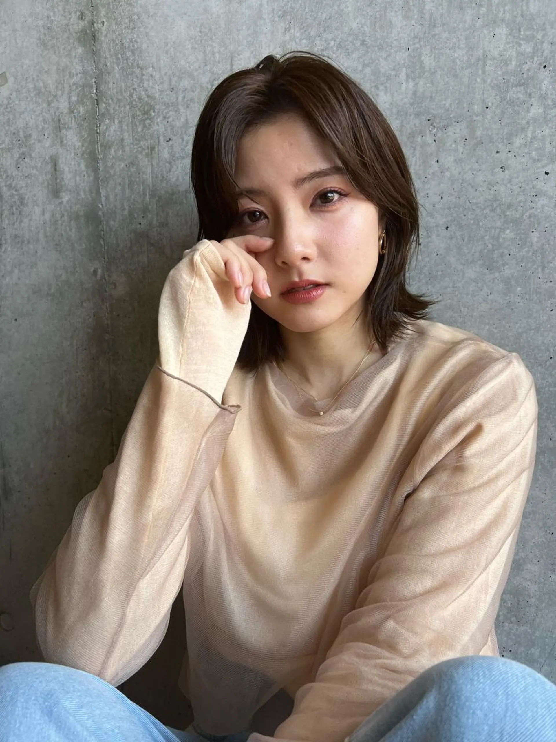 ミディアム 渋谷/暖色系カラー kotoha🍊のヘアスタイル