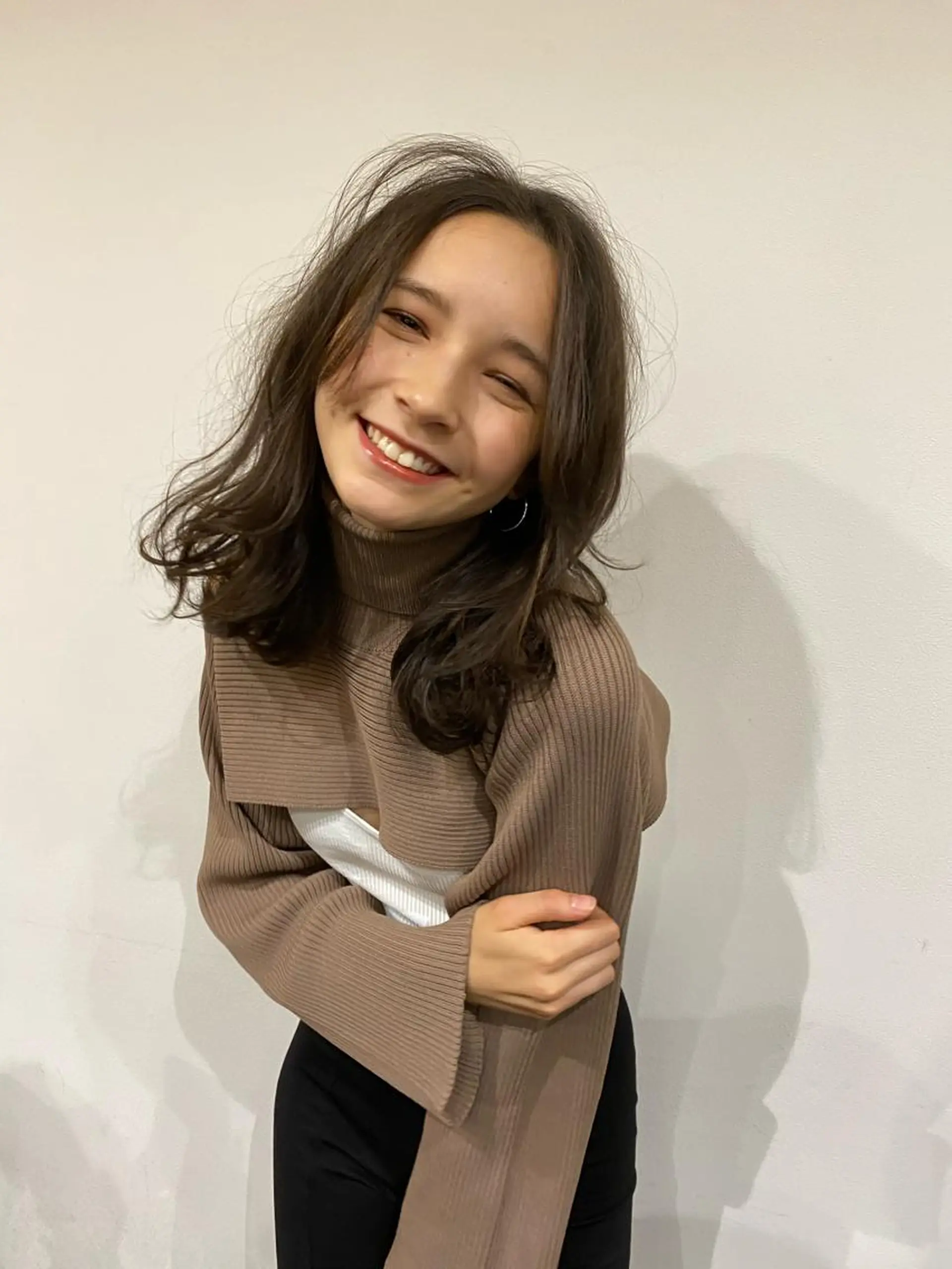 セミロング 🌙𝑳𝑼𝑵𝑨 工藤/メンズカット✂のヘアスタイル