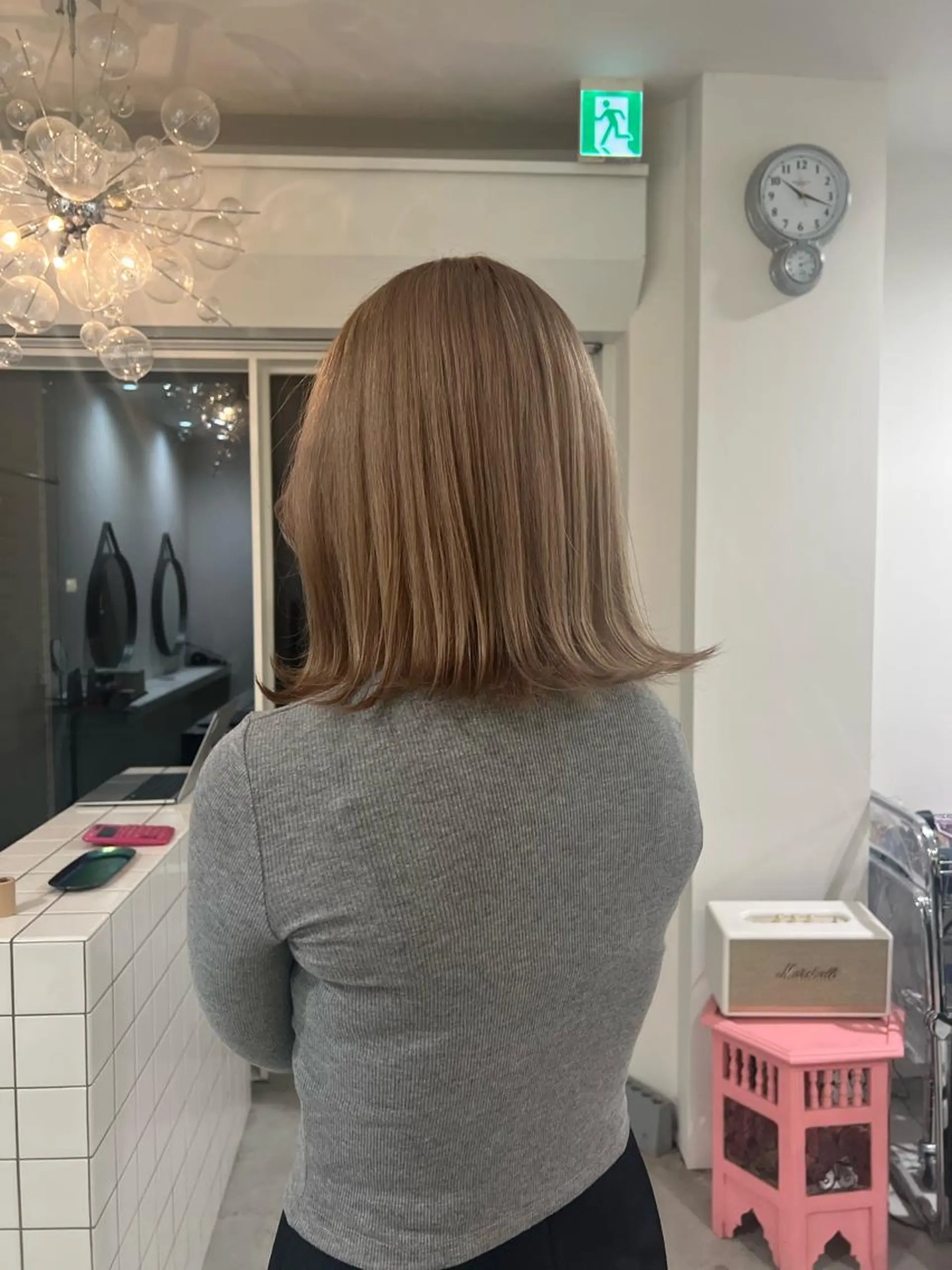 ミディアム カラー toko / ブリーチなしカラーのヘアスタイル