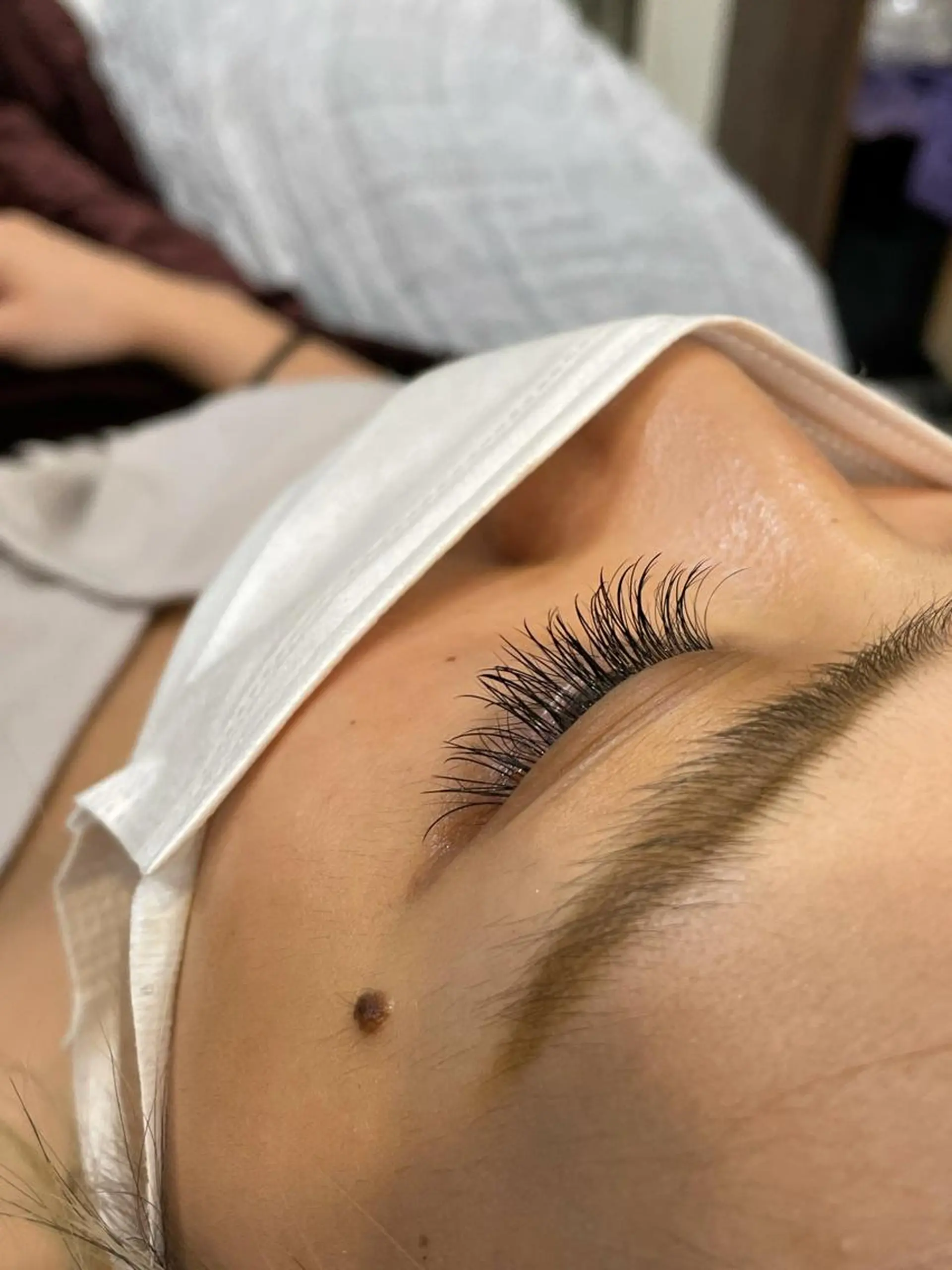 マツエク・マツパ フラットラッシュ モモ 🍑のマツエク・マツパデザイン