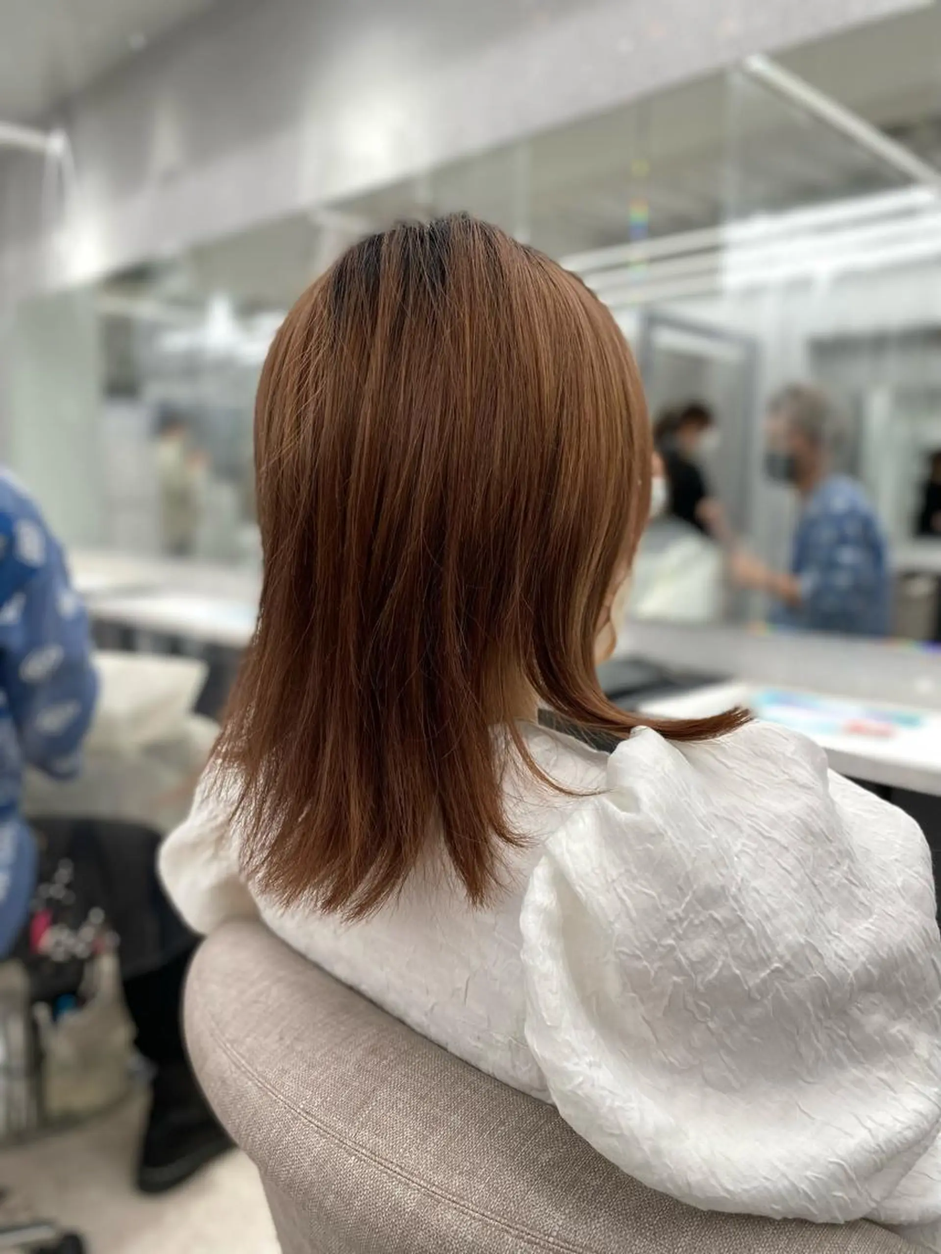 ショート 京都レイヤーカット/ 縮毛矯正/羽柴りくのヘアスタイル