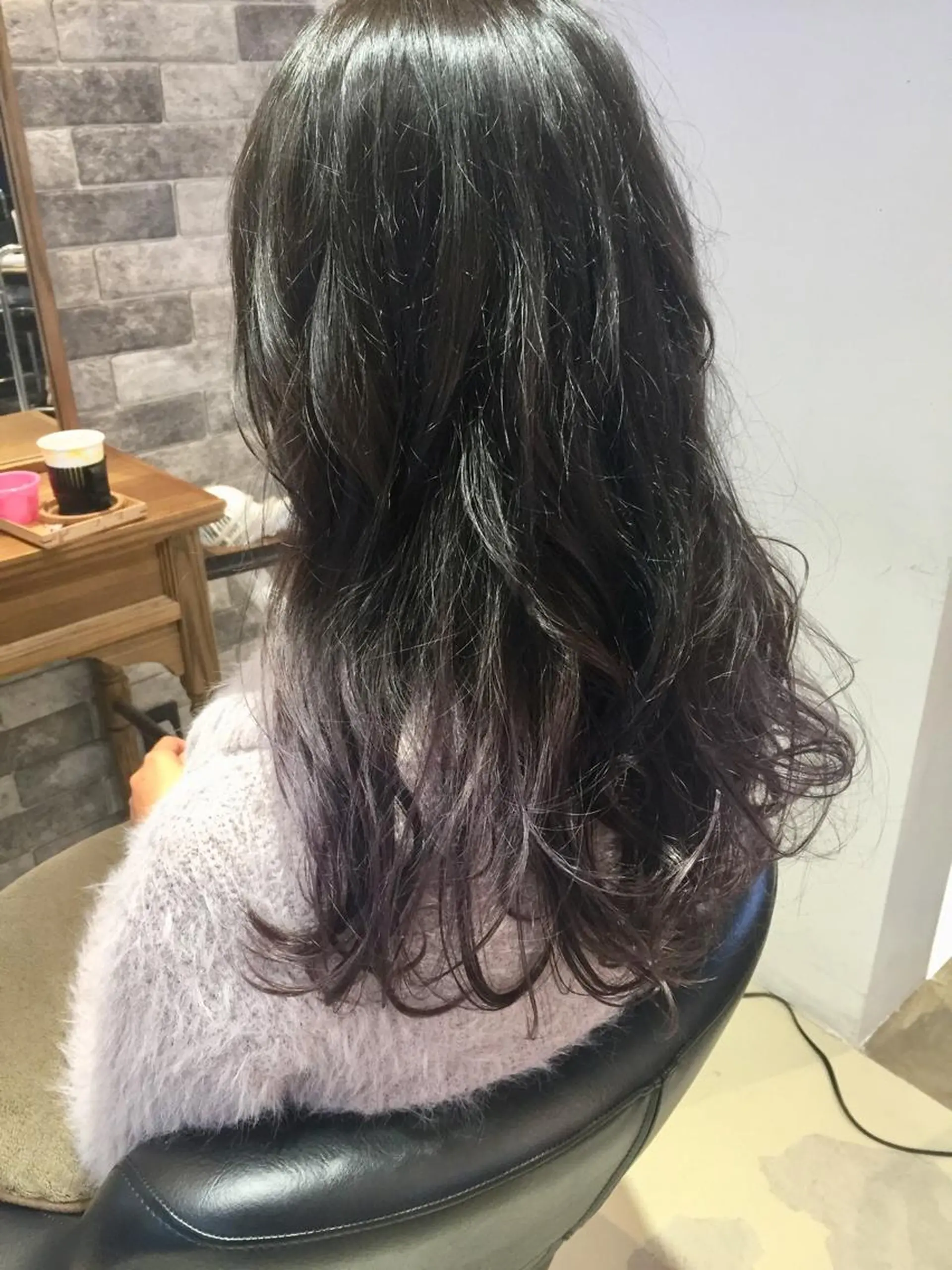 セミロング カット ヘアカラー トリートメント 所渉/韓国レイヤー /ウルフカットのヘアスタイル