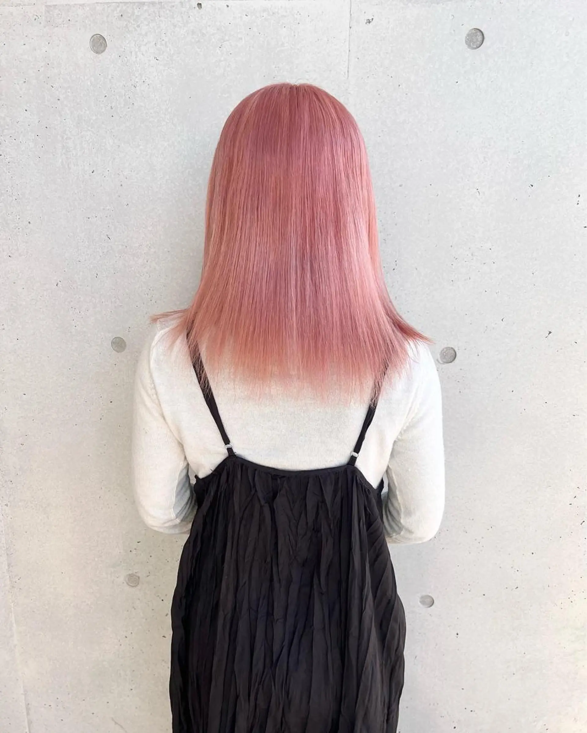 ミディアム ヘアカラー トリートメント 艶髪レイヤー/ ハイトーンKeitaのヘアスタイル