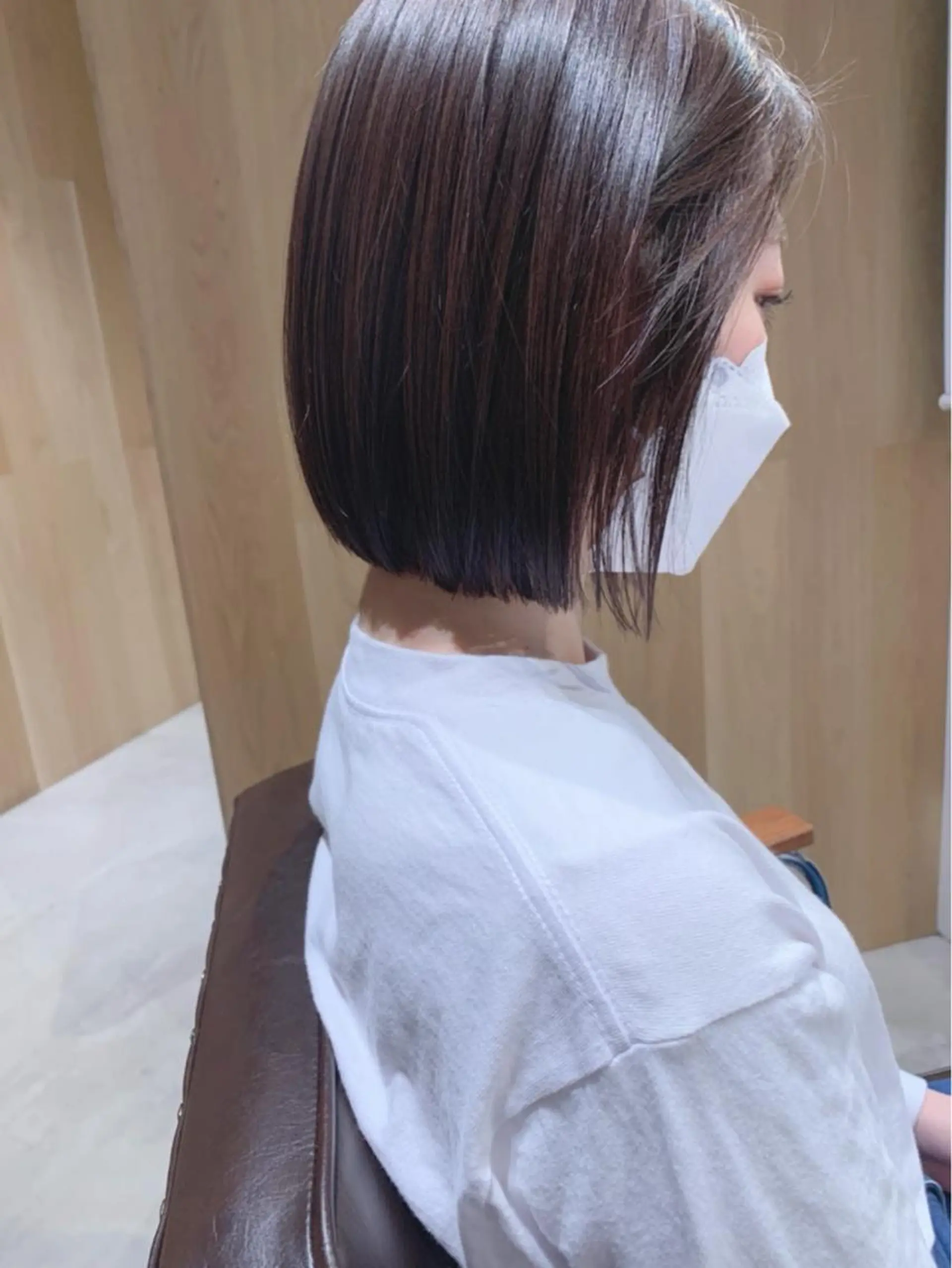 ショート カラー カット 縮毛矯正 トリートメント natsu ナチュラルのヘアスタイル