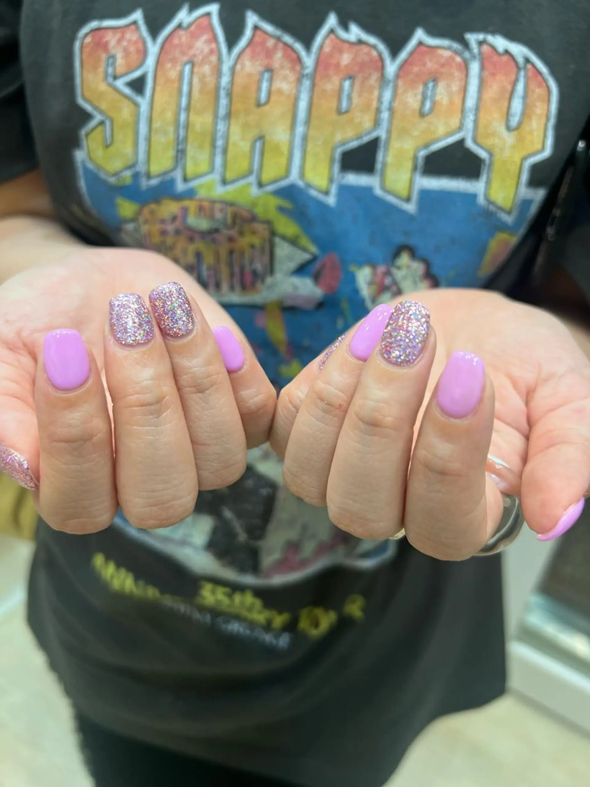 ヘアアレンジ ネイル キラキラネイル ワンカラーネイル ハンドネイル ヘアメイクネイリスト 💄💅hidemiのヘアスタイル