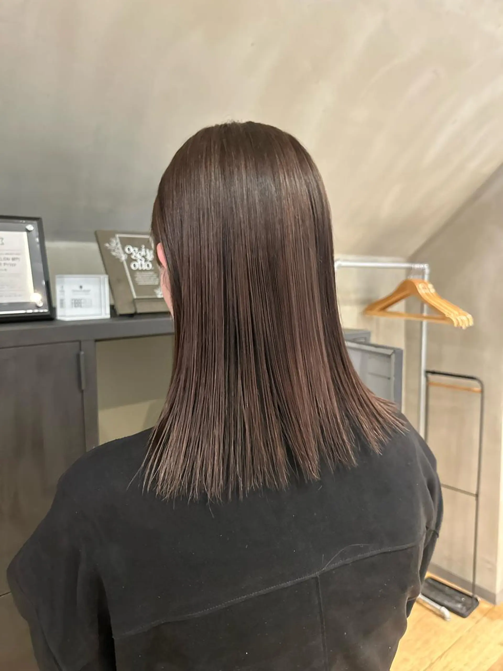 ミディアム カラー Nikiita リコのヘアスタイル