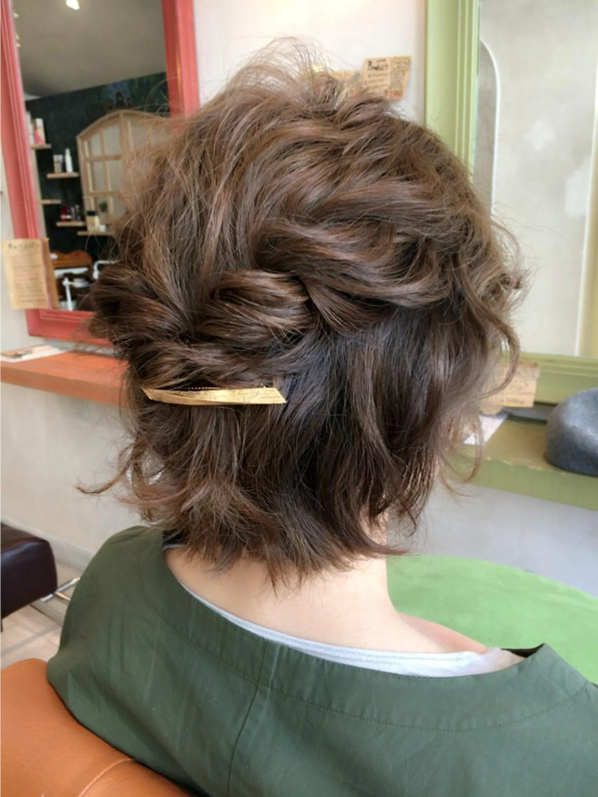 ショート ヘアアレンジ nakahara madokaのヘアスタイル