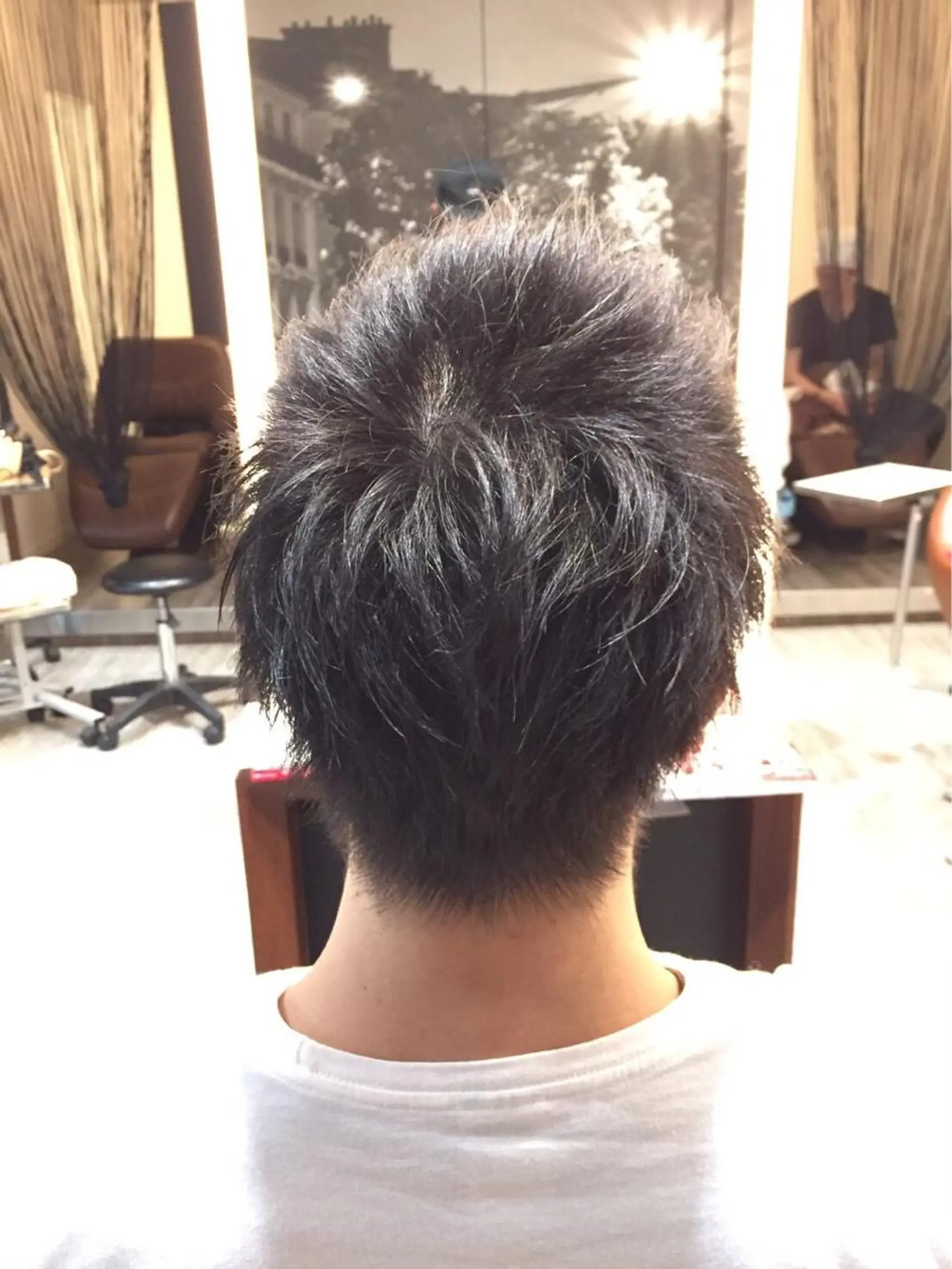 メンズ 髪質改善/イルミナ/ 城崎のヘアスタイル