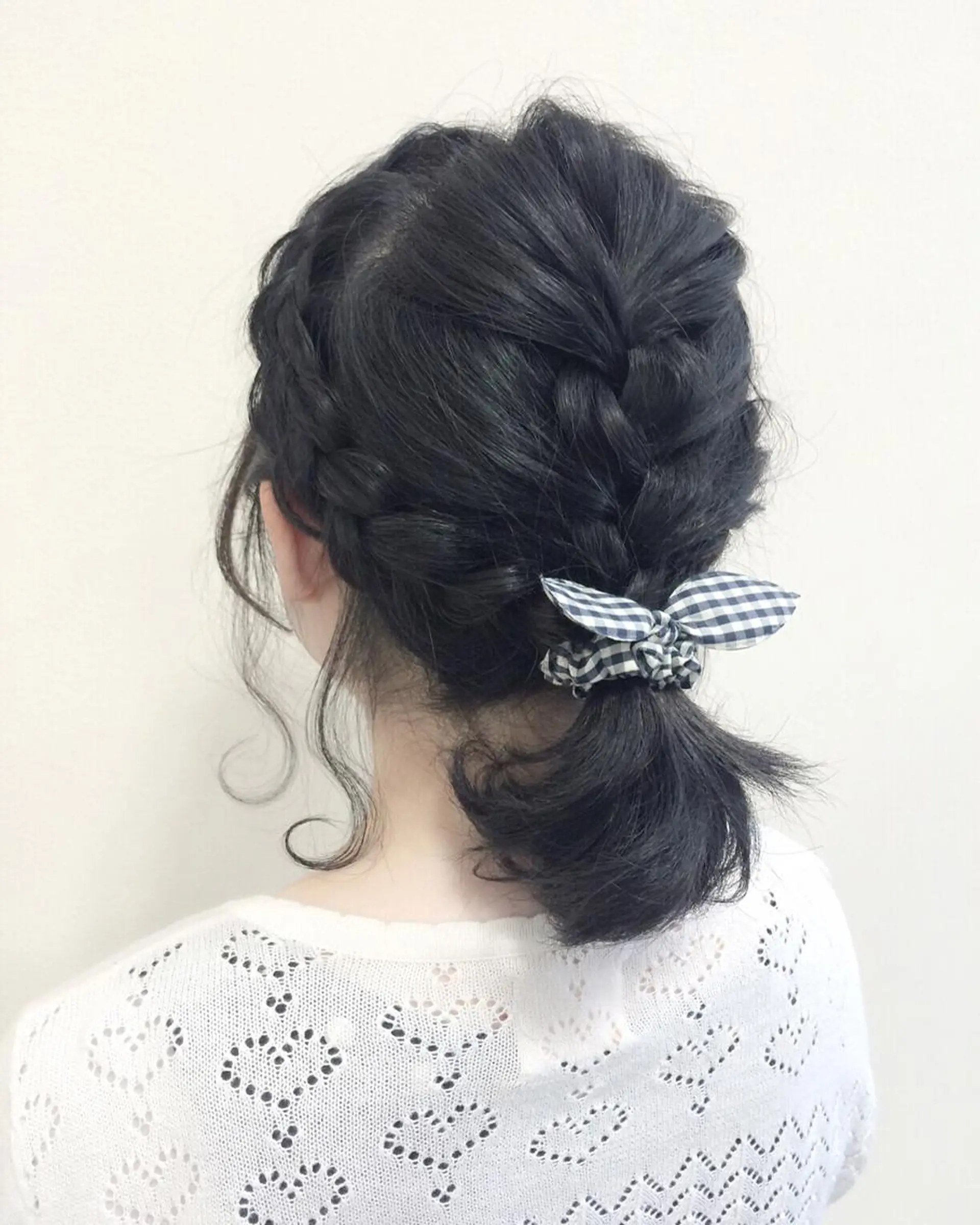 ミディアム セミロング ヘアアレンジ 沢田 瞳のヘアスタイル