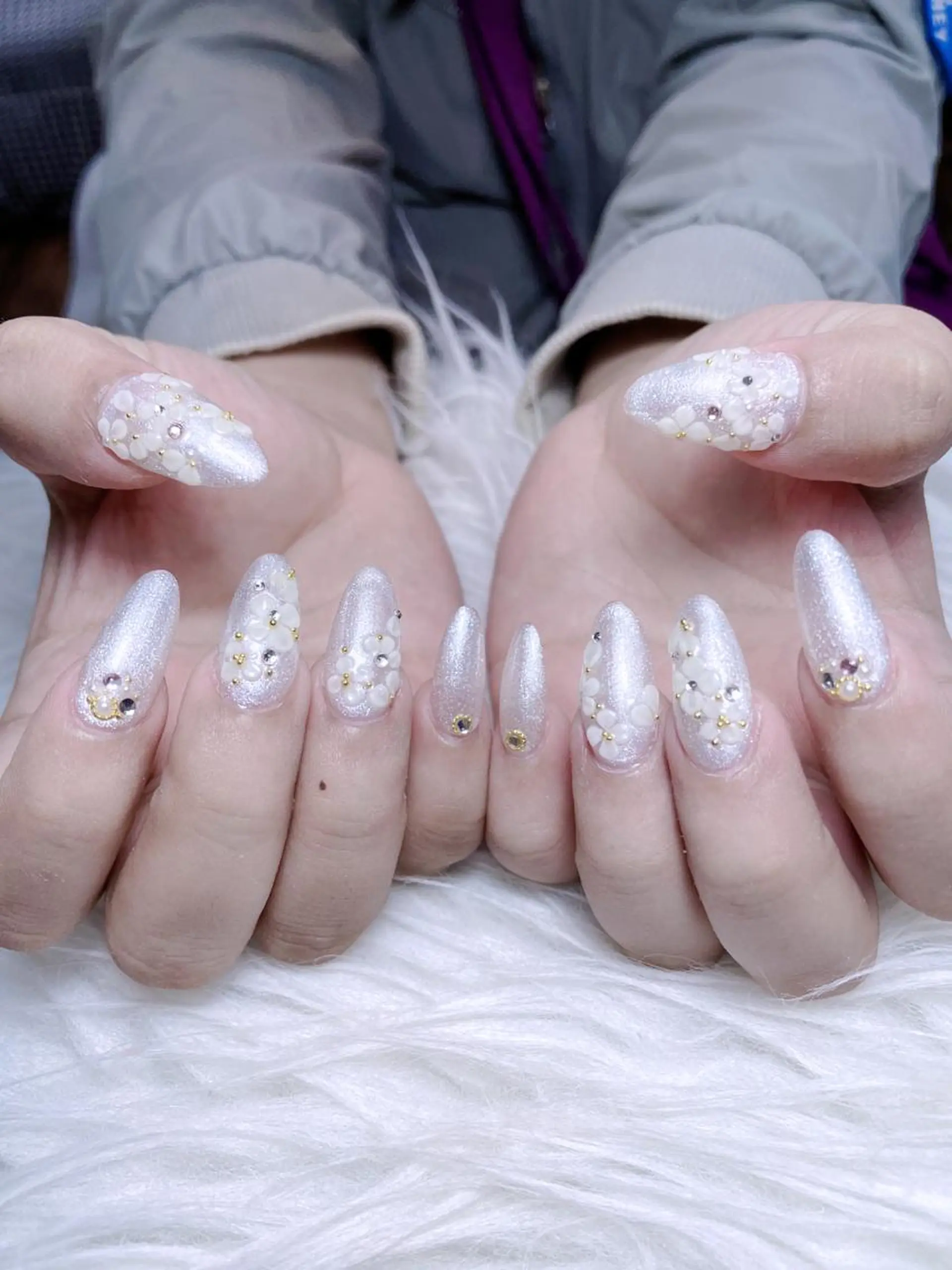 ネイル フラワーネイル ハンドネイル NailPrincess所属・princess スカルプ専門店のネイルデザイン