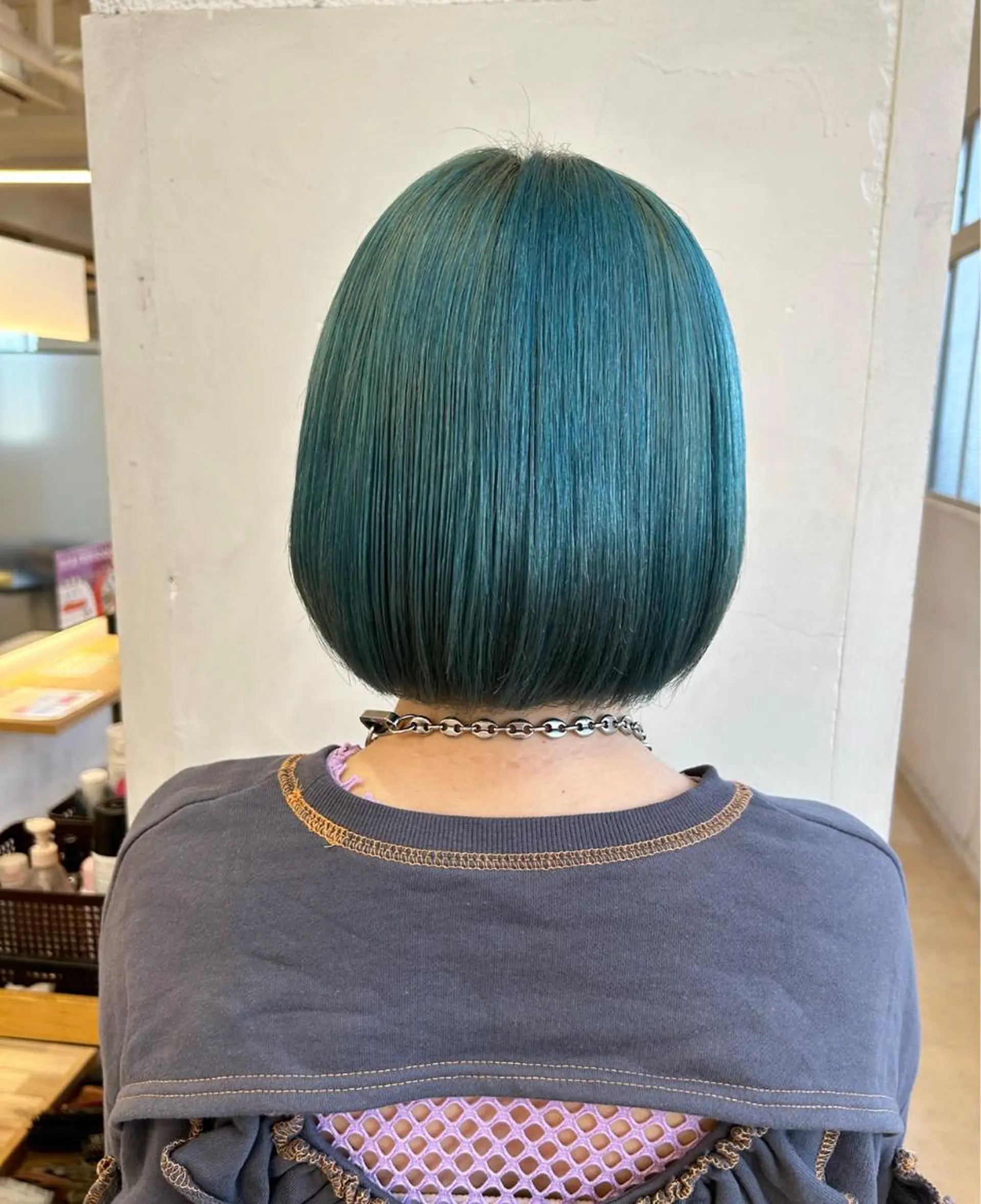 ショート ヘアカラー ゆうき あすかのヘアスタイル