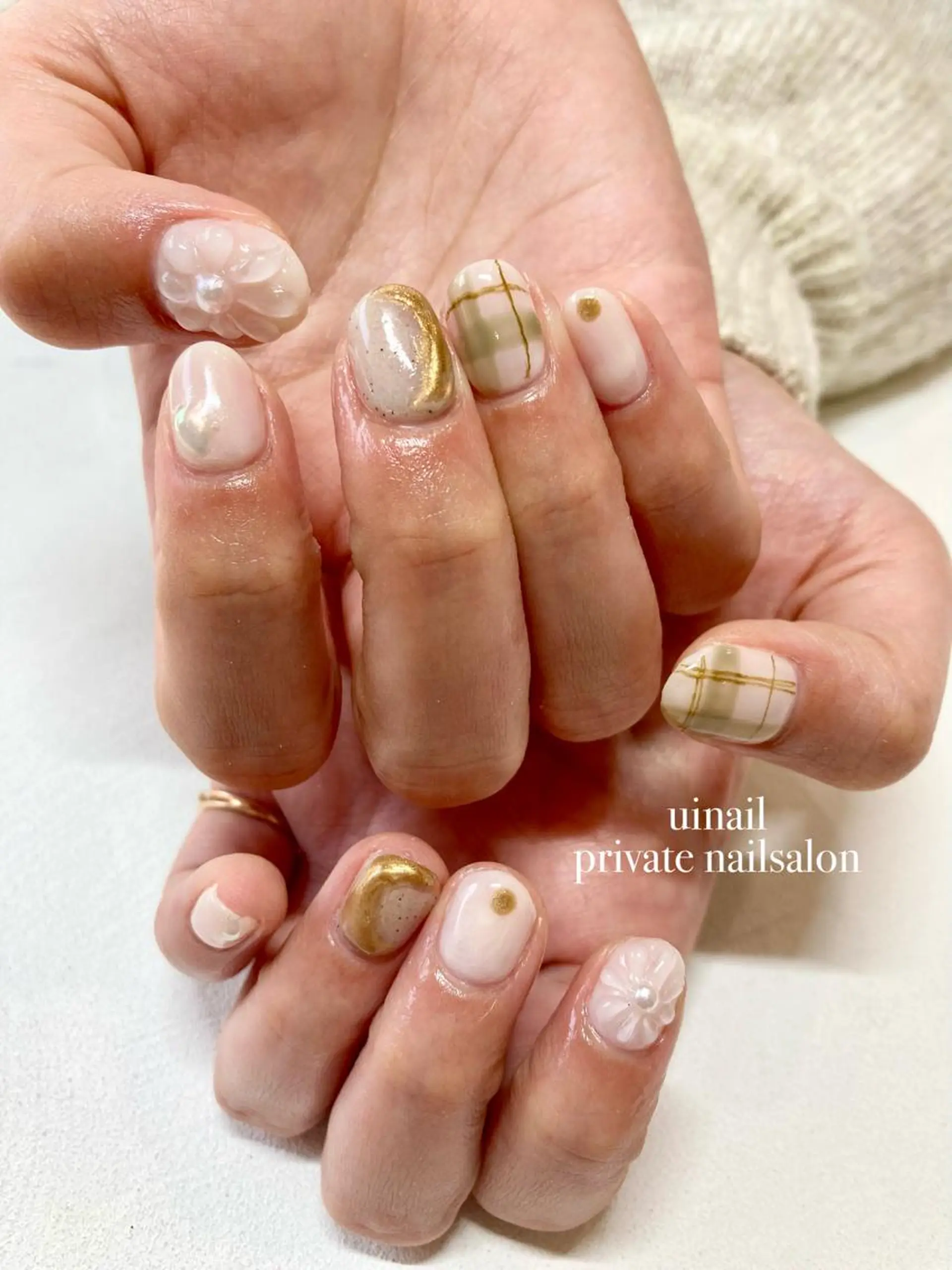 ネイル ハンドネイル uinail mariのネイルデザイン