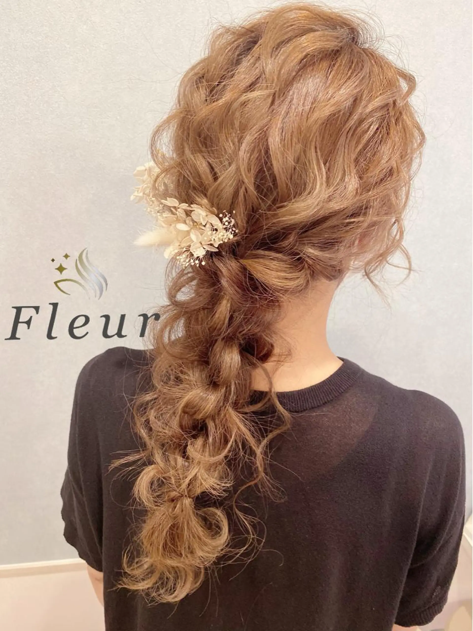 ロング ヘアアレンジ セットサロン      ラフテル所属・大阪/ヘアアレンジ /似合わせset💐のヘアスタイル