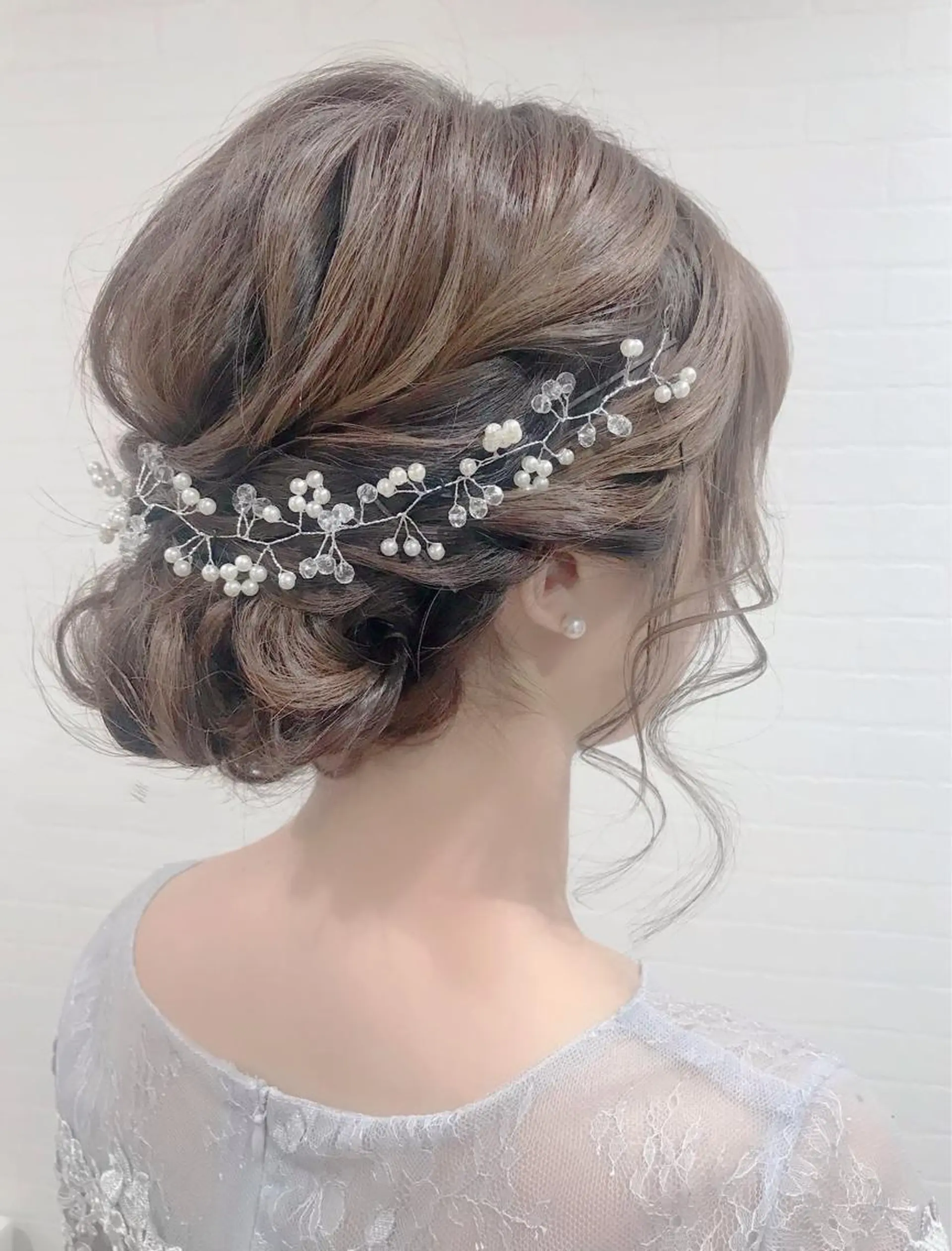 ミディアム ヘアアレンジ ヘアセット GRANLUSSO 〜グランルッソ駅前店所属・木口 嘉美のヘアスタイル