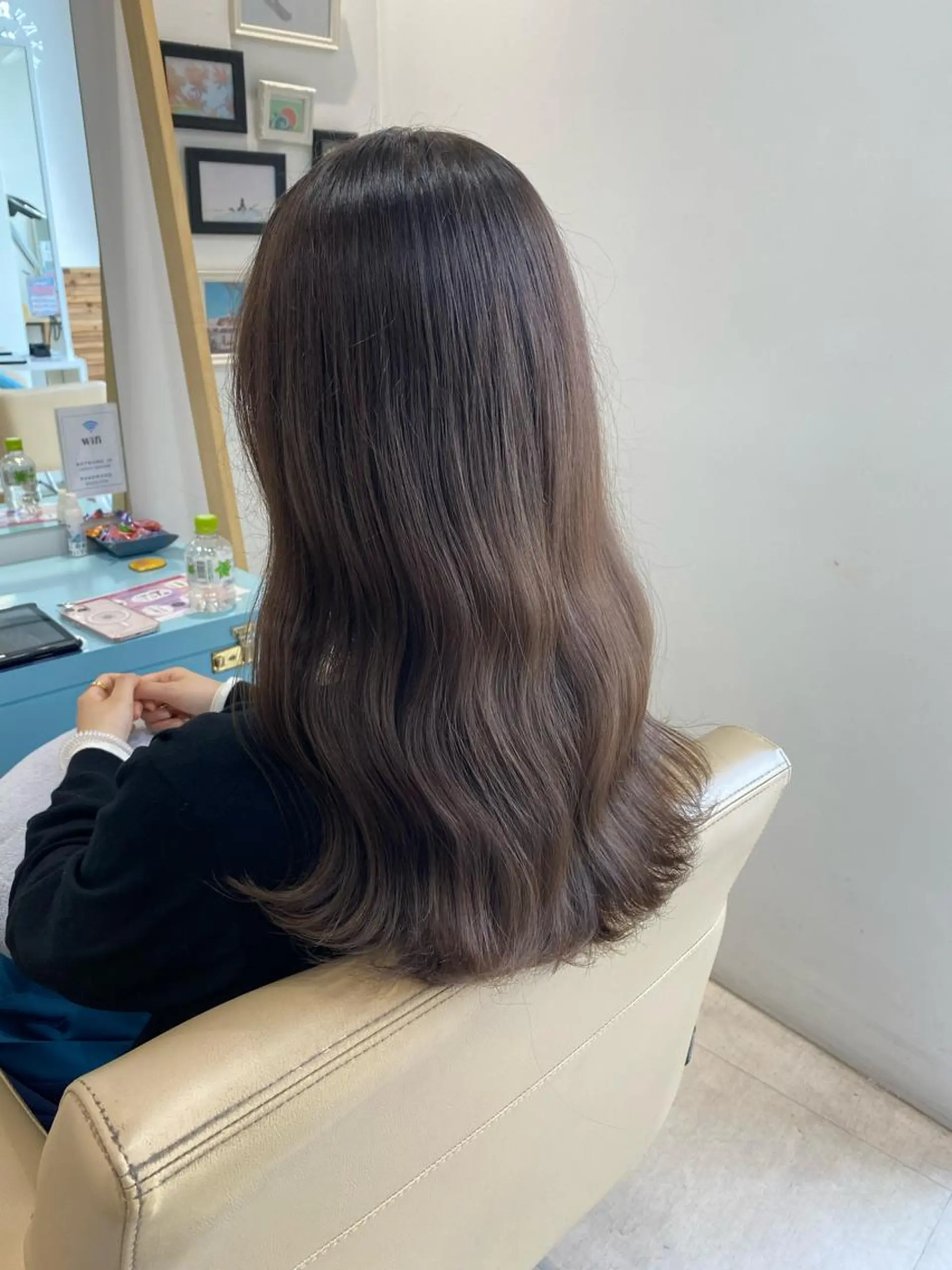 ミディアム ヘアカラー トリートメント 荒木 たけるのヘアスタイル