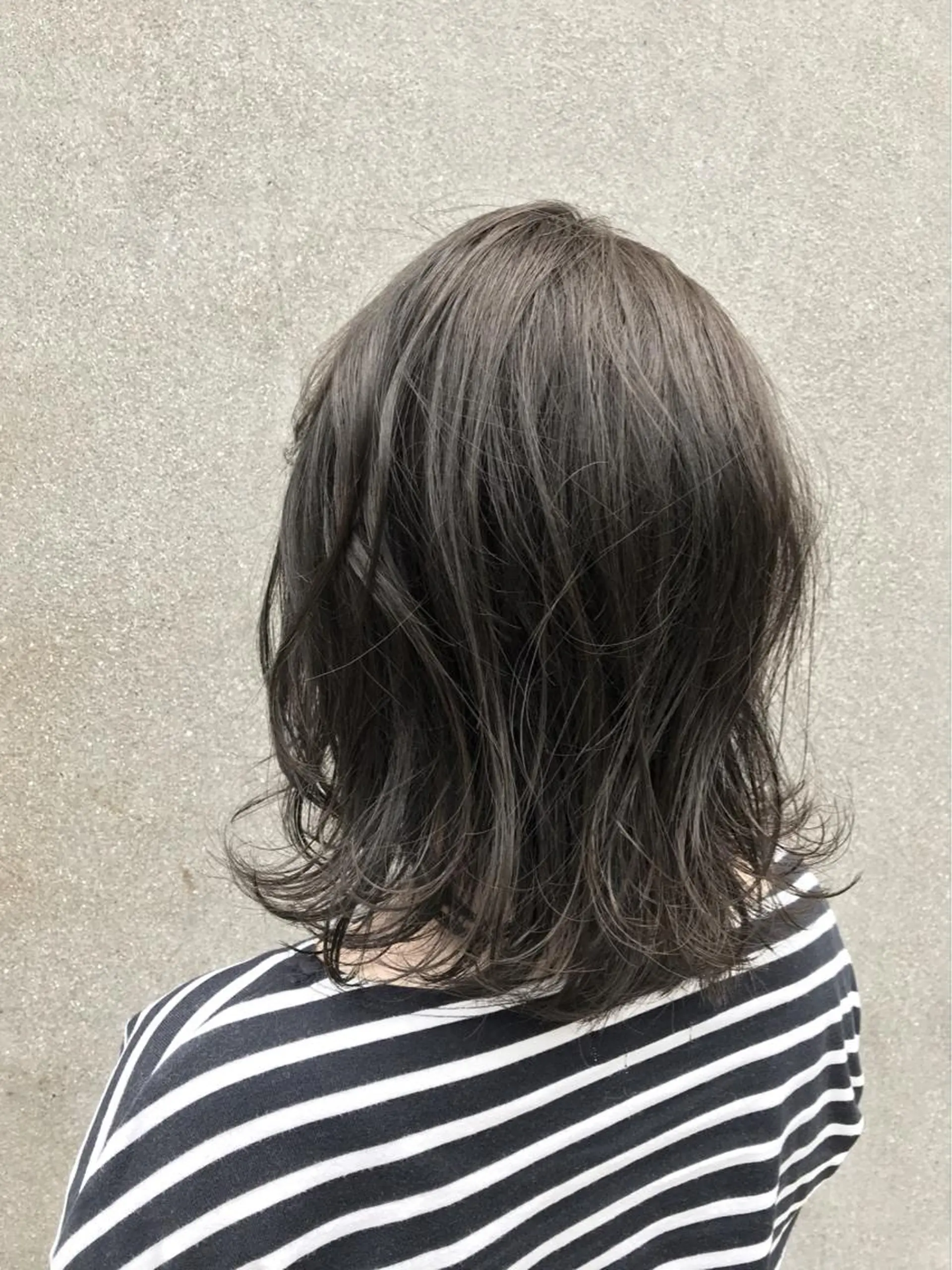 セミロング ヘアカラー トリートメント tatsumi/ボブ ウルフ/レイヤーのヘアスタイル