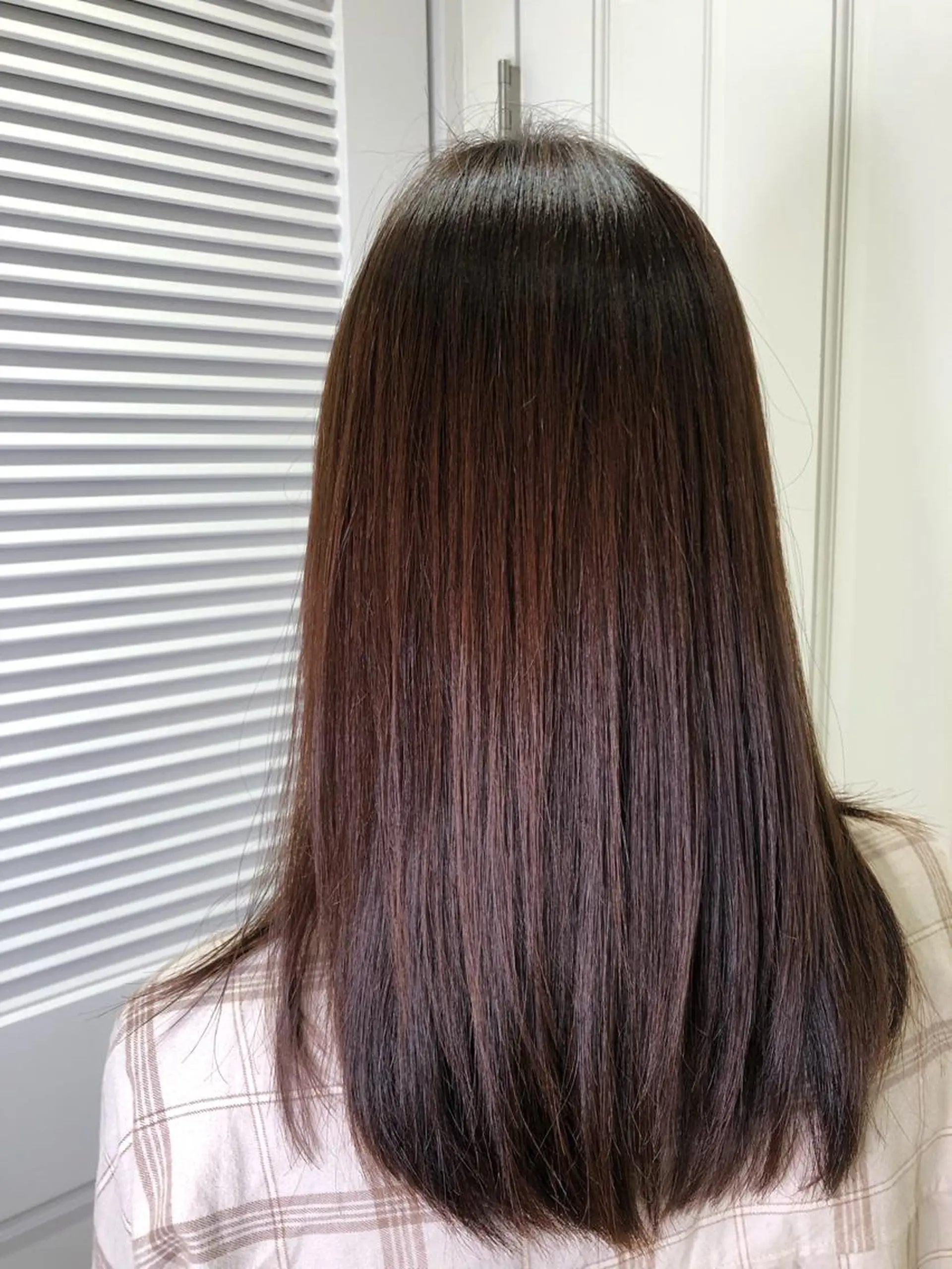 ミディアム カラー kawabe maikoのヘアスタイル